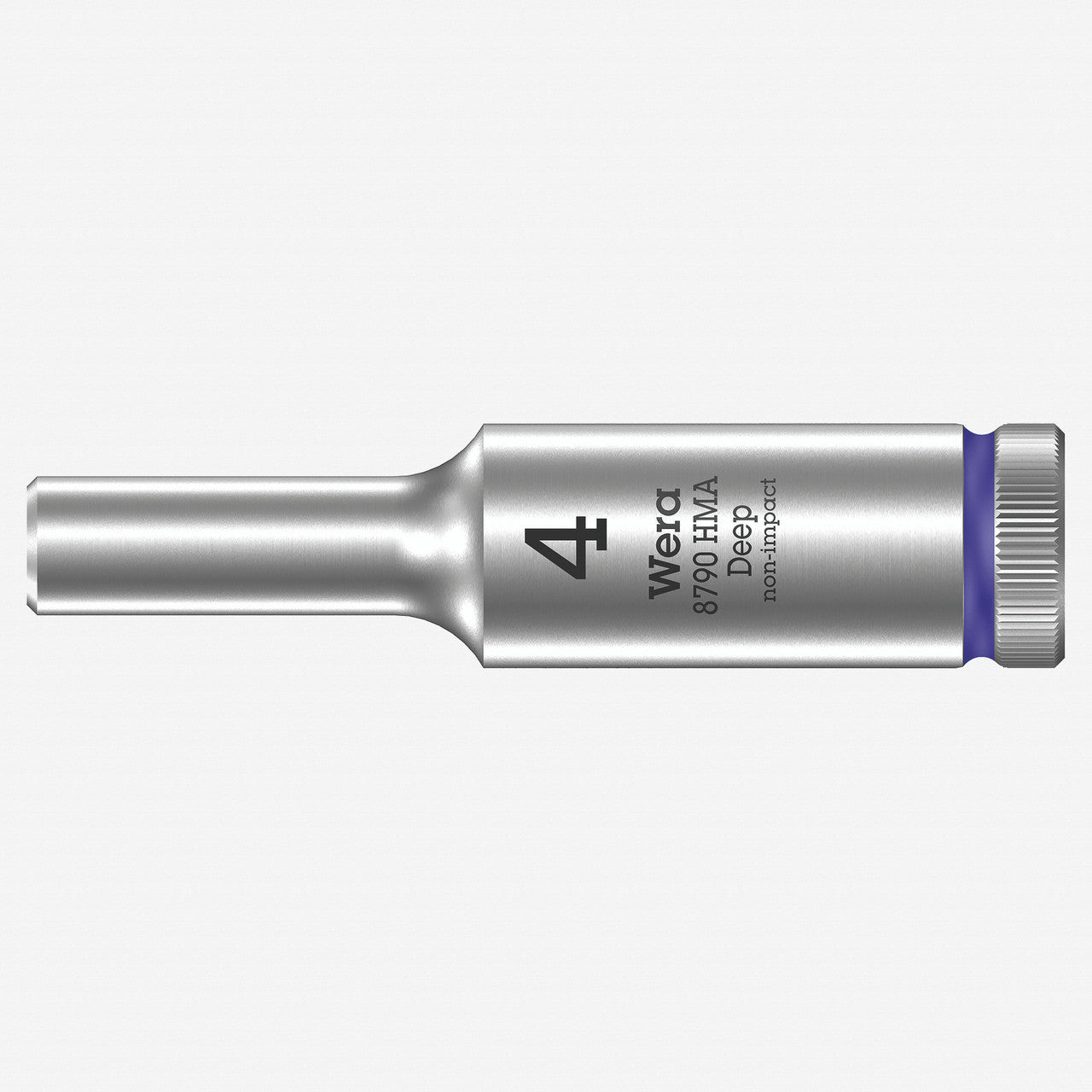 Wera 004500 Deep Socket, 4.0 x 1/4" - WR004500 - KC Tool