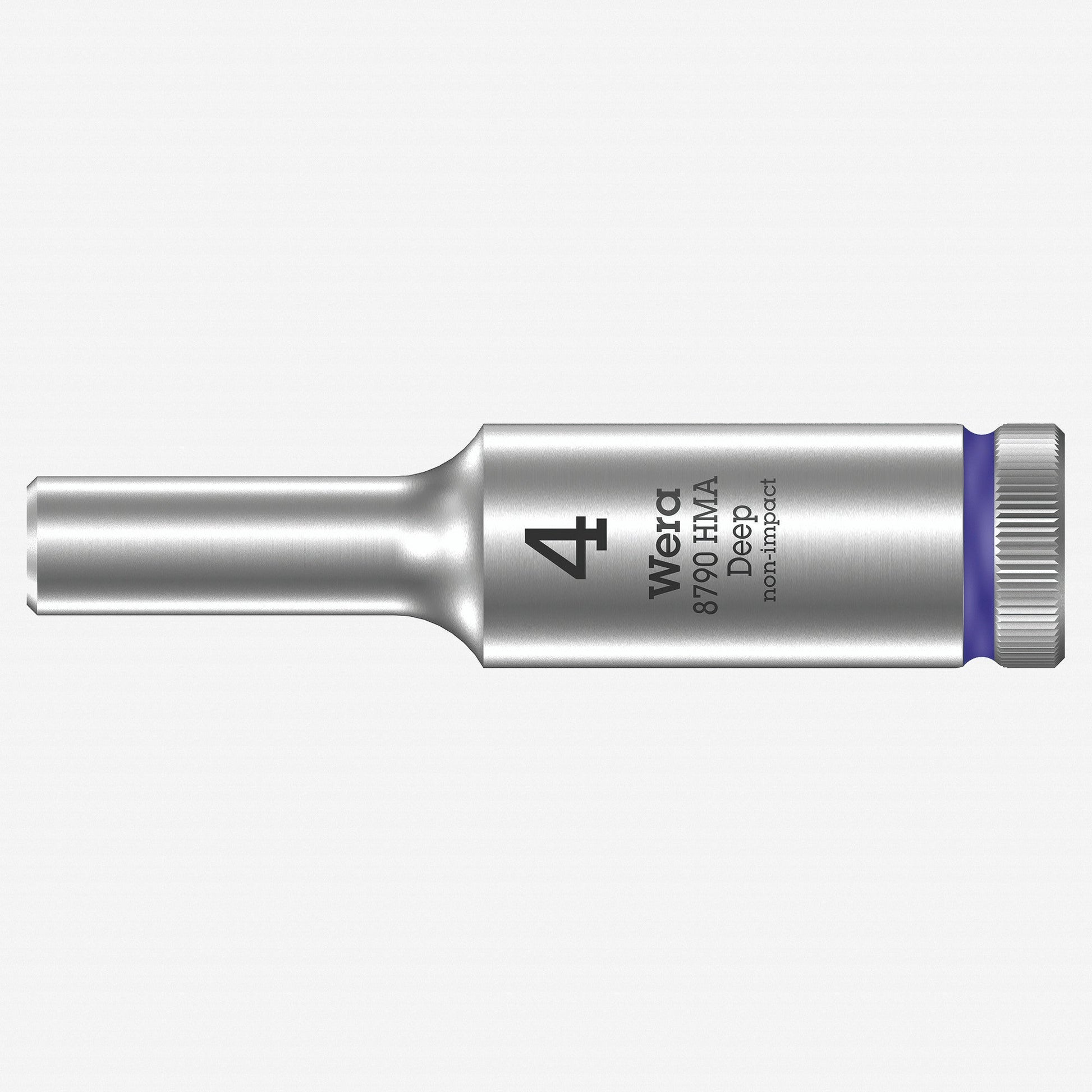 Wera 004500 Deep Socket, 4.0 x 1/4" - WR004500 - KC Tool