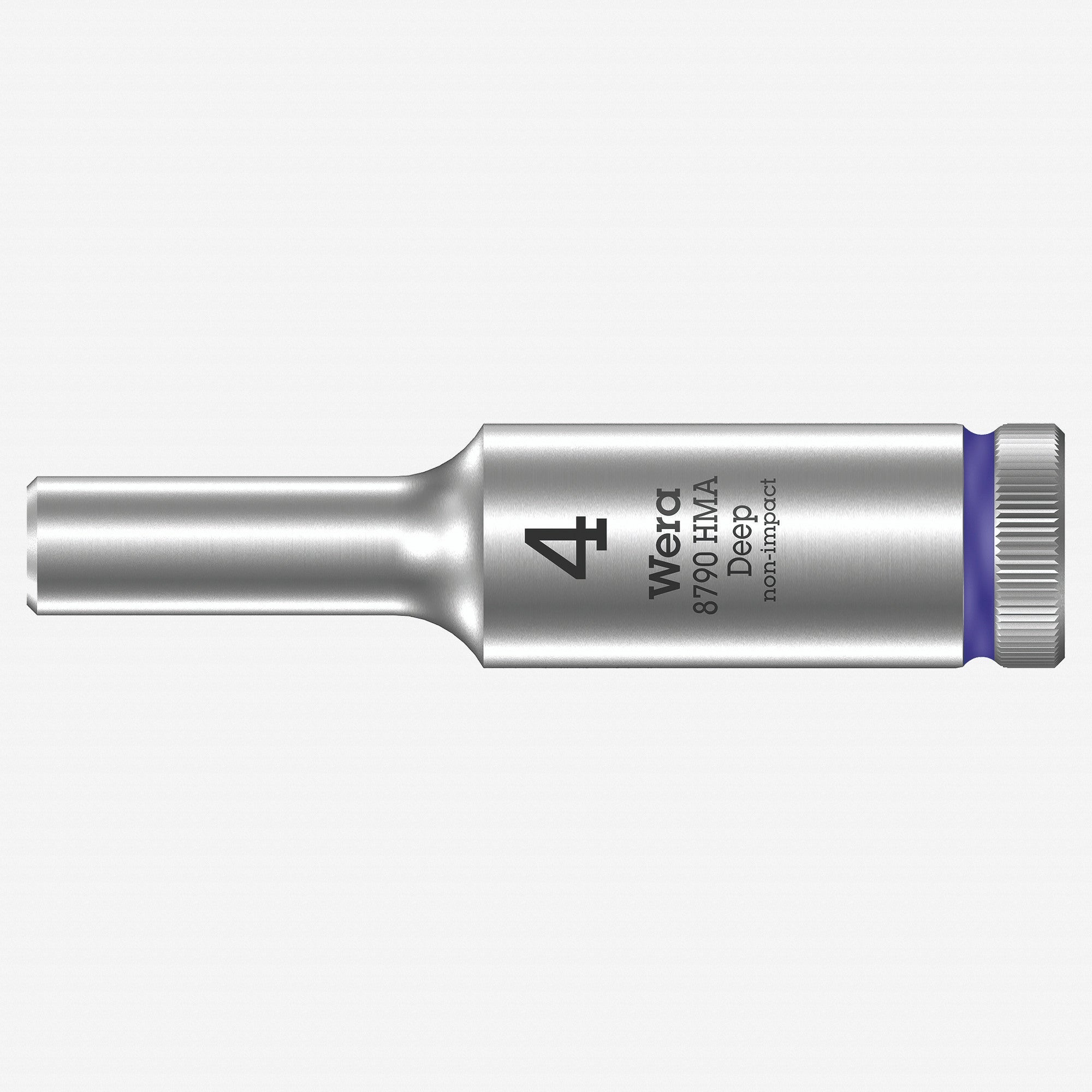 Wera 004500 Deep Socket, 4.0 x 1/4" - WR004500 - KC Tool