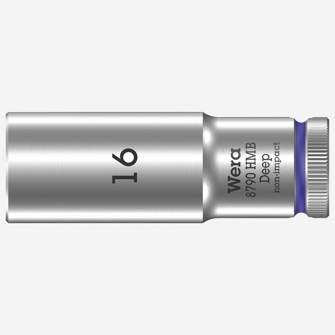 Wera 004538 Deep Socket, 16 x 3/8" - WR004538 - KC Tool