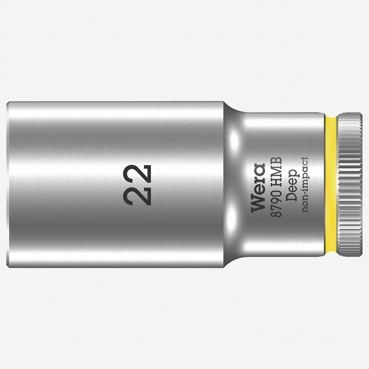 Wera 004544 Deep Socket, 22 x 3/8" - WR004544 - KC Tool