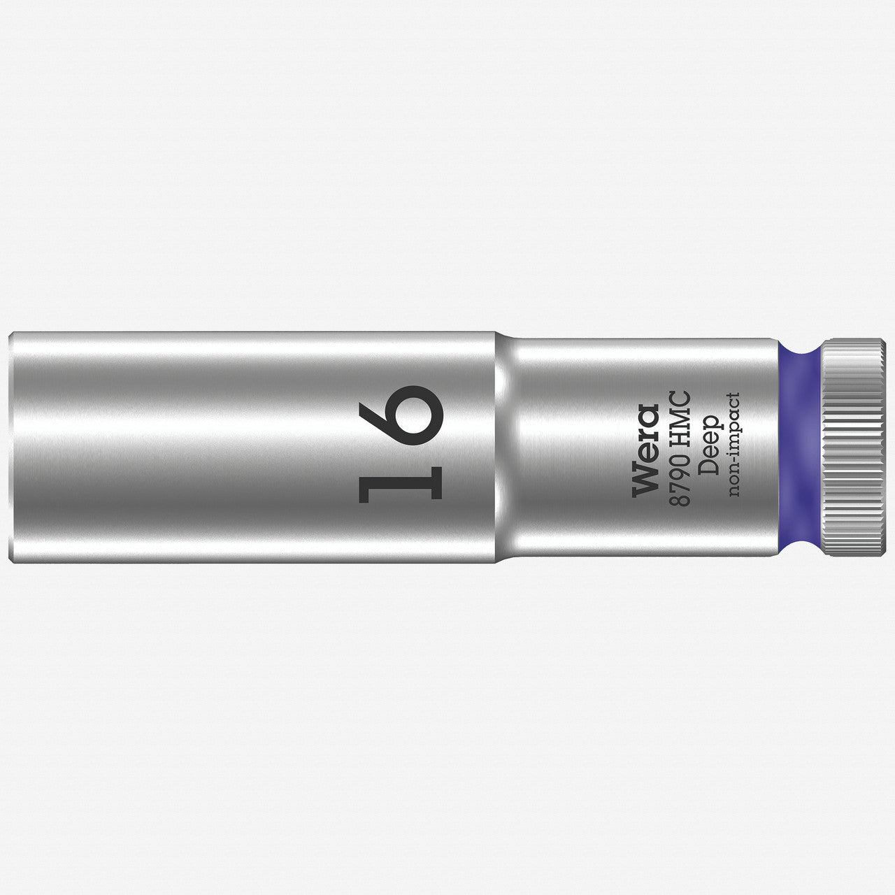 Wera 004556 Deep Socket, 16 x 1/2" - WR004556 - KC Tool