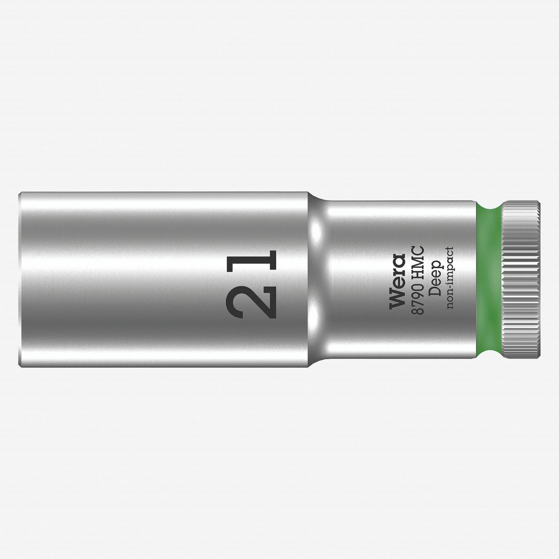 Wera 004561 Deep Socket, 21 x 1/2" - WR004561 - KC Tool
