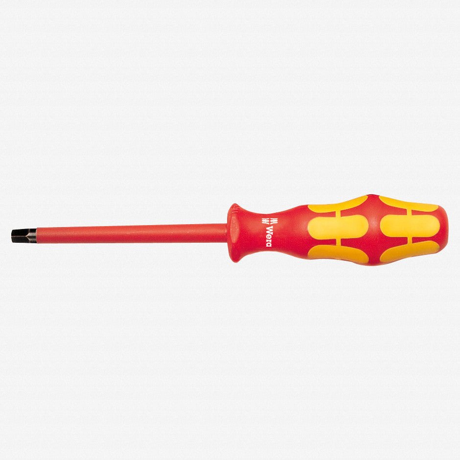 Wera 004784 Kraftform Plus VDE Square Screwdriver, 2.0 x 200mm - WR004784 - KC Tool