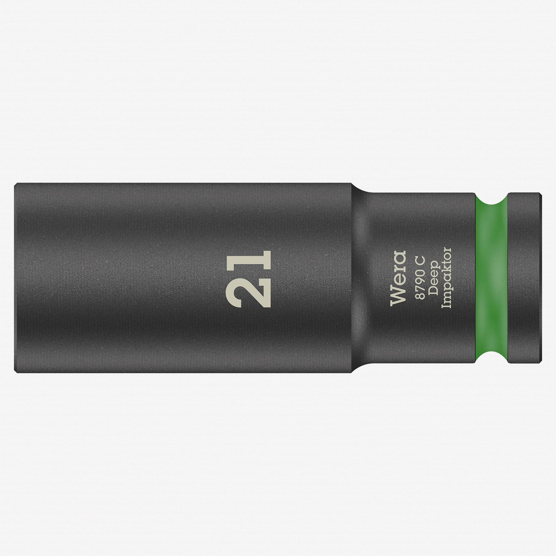 Wera 004837 Impact Deep Socket, 1/2" Drive, 21mm - WR004837 - KC Tool