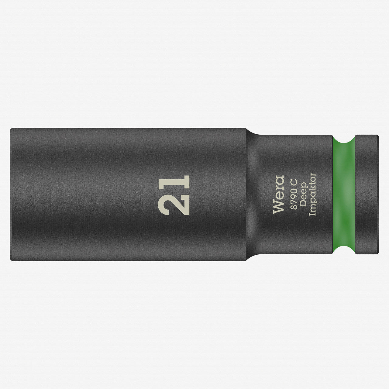 Wera 004837 Impact Deep Socket, 1/2" Drive, 21mm - WR004837 - KC Tool