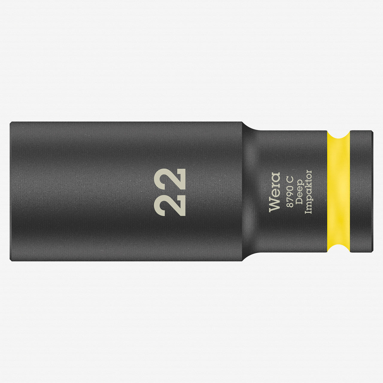 Wera 004838 Impact Deep Socket, 1/2" Drive, 22mm - WR004838 - KC Tool