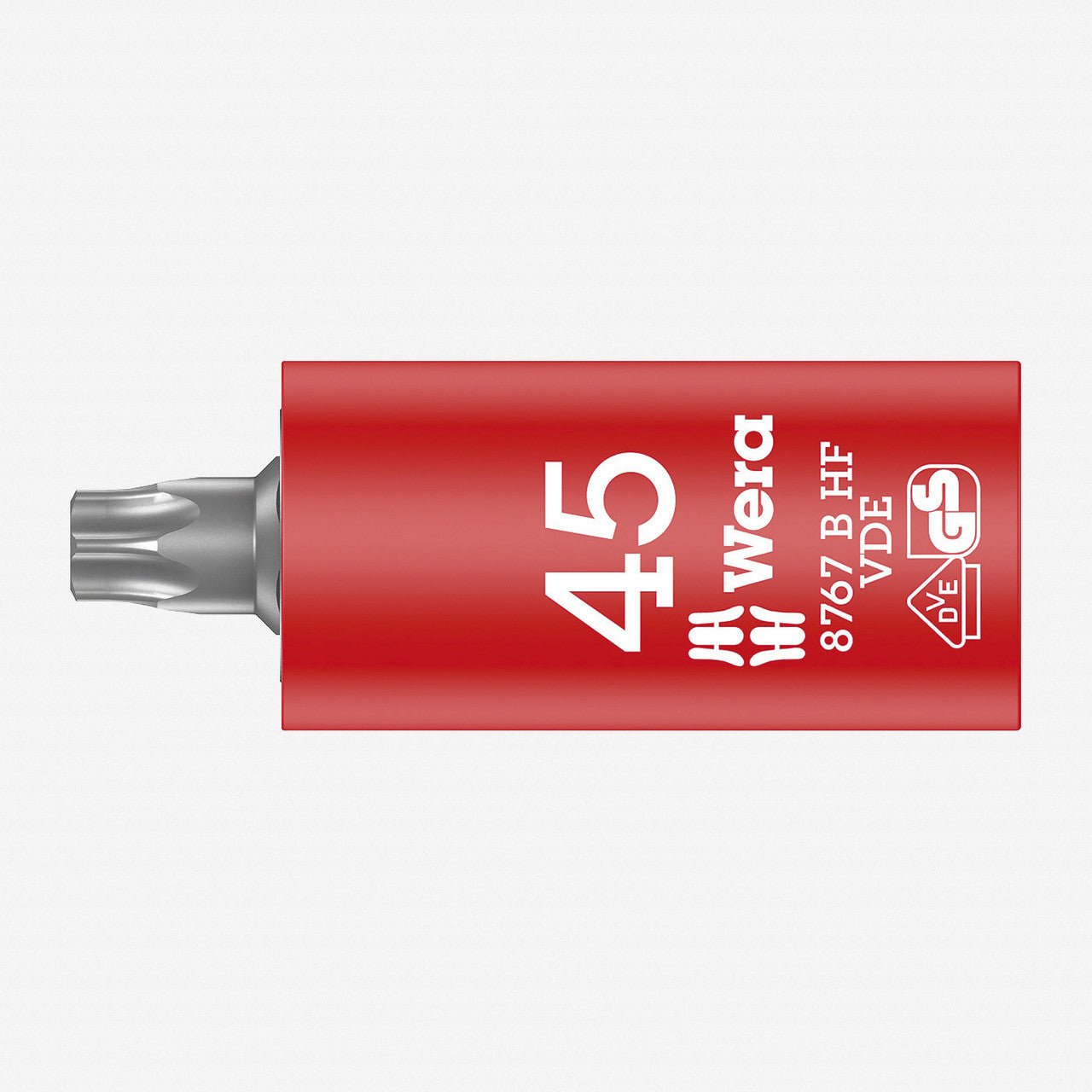 Wera 004925 VDE HF Torx Bit 3/8" Drive Socket, T45 - WR004925 - KC Tool