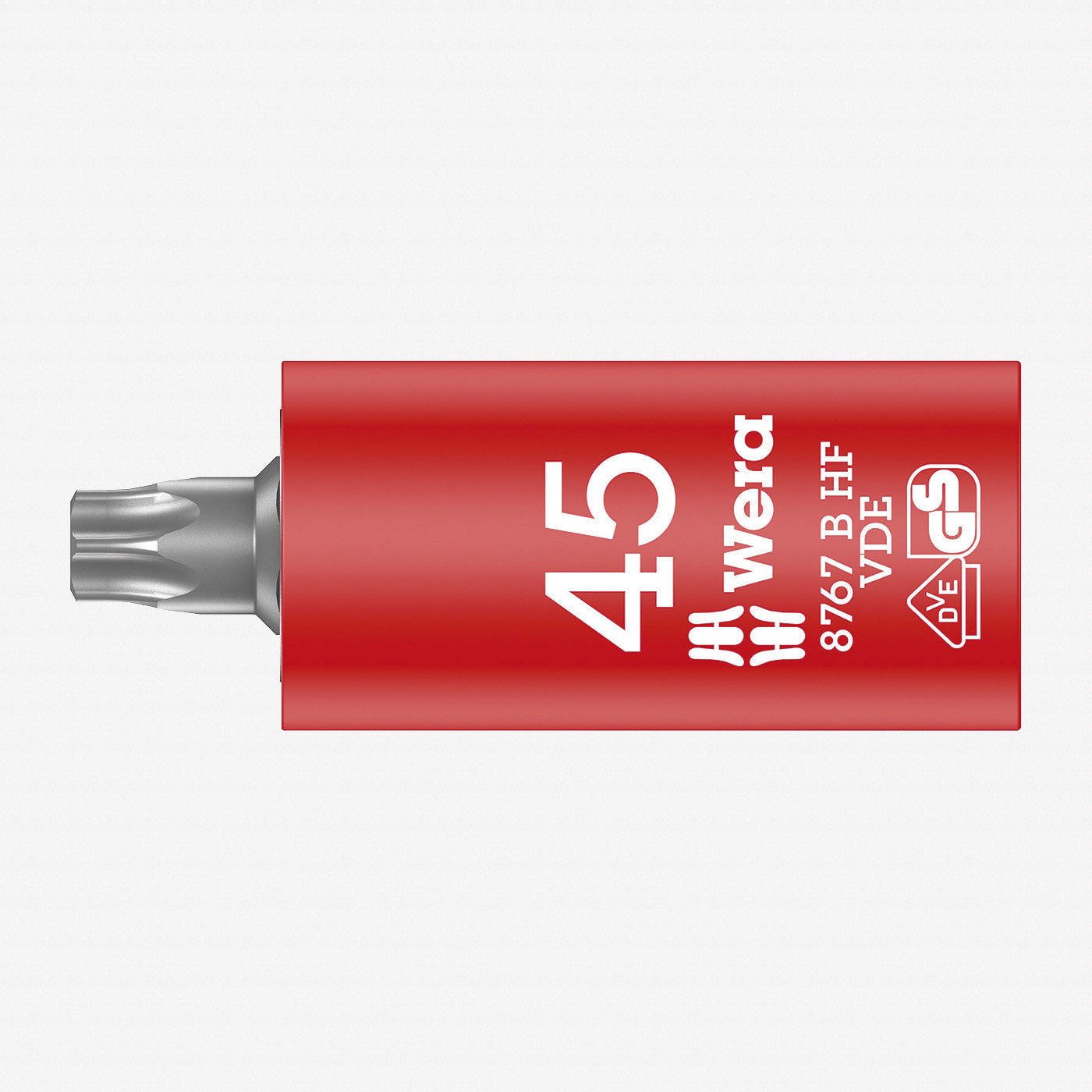 Wera 004925 VDE HF TORX® Bit 3/8" Drive Socket, T45 - WR004925 - KC Tool