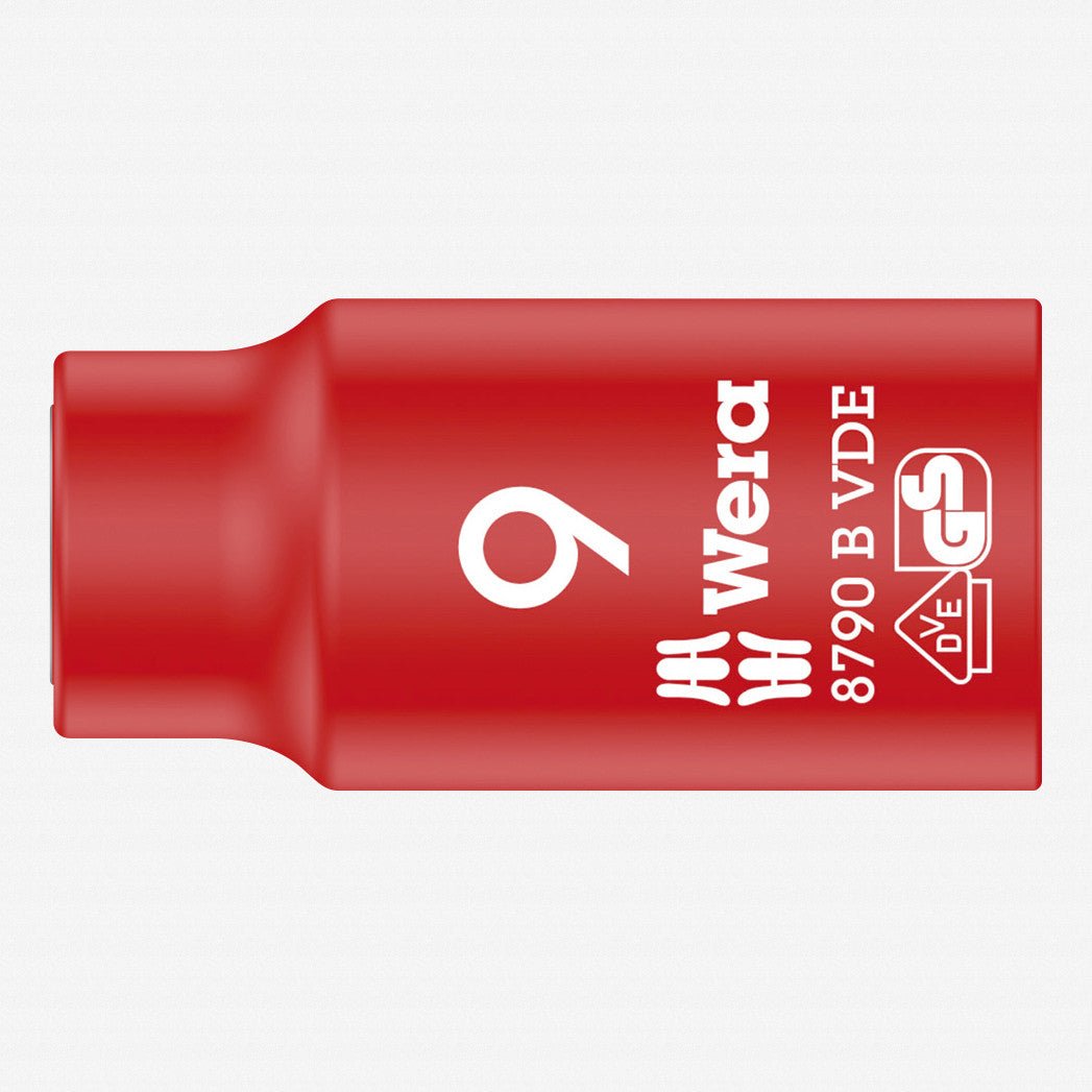 Wera 004953 9.0 x 3/8" VDE Socket - WR004953 - KC Tool