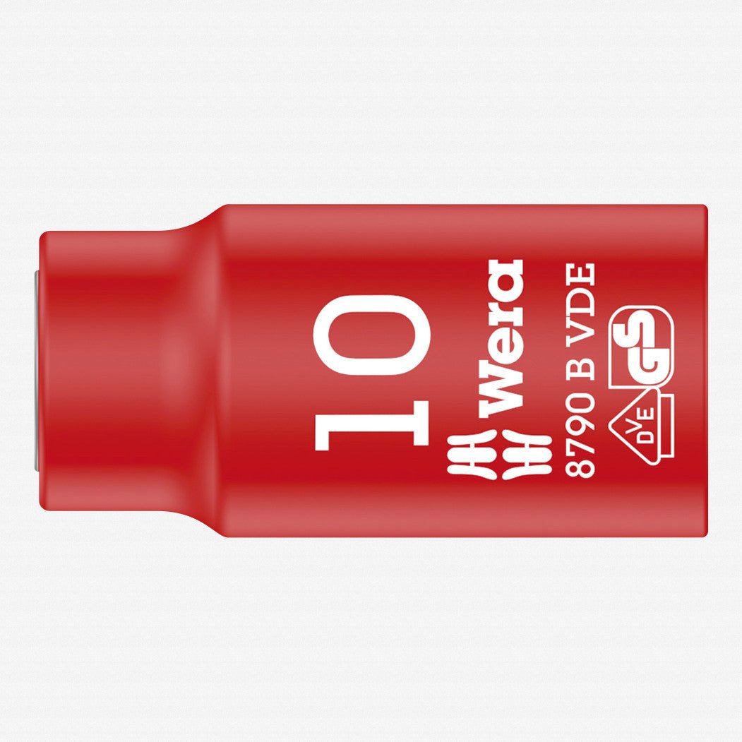 Wera 004954 10 x 3/8" VDE Socket - WR004954 - KC Tool
