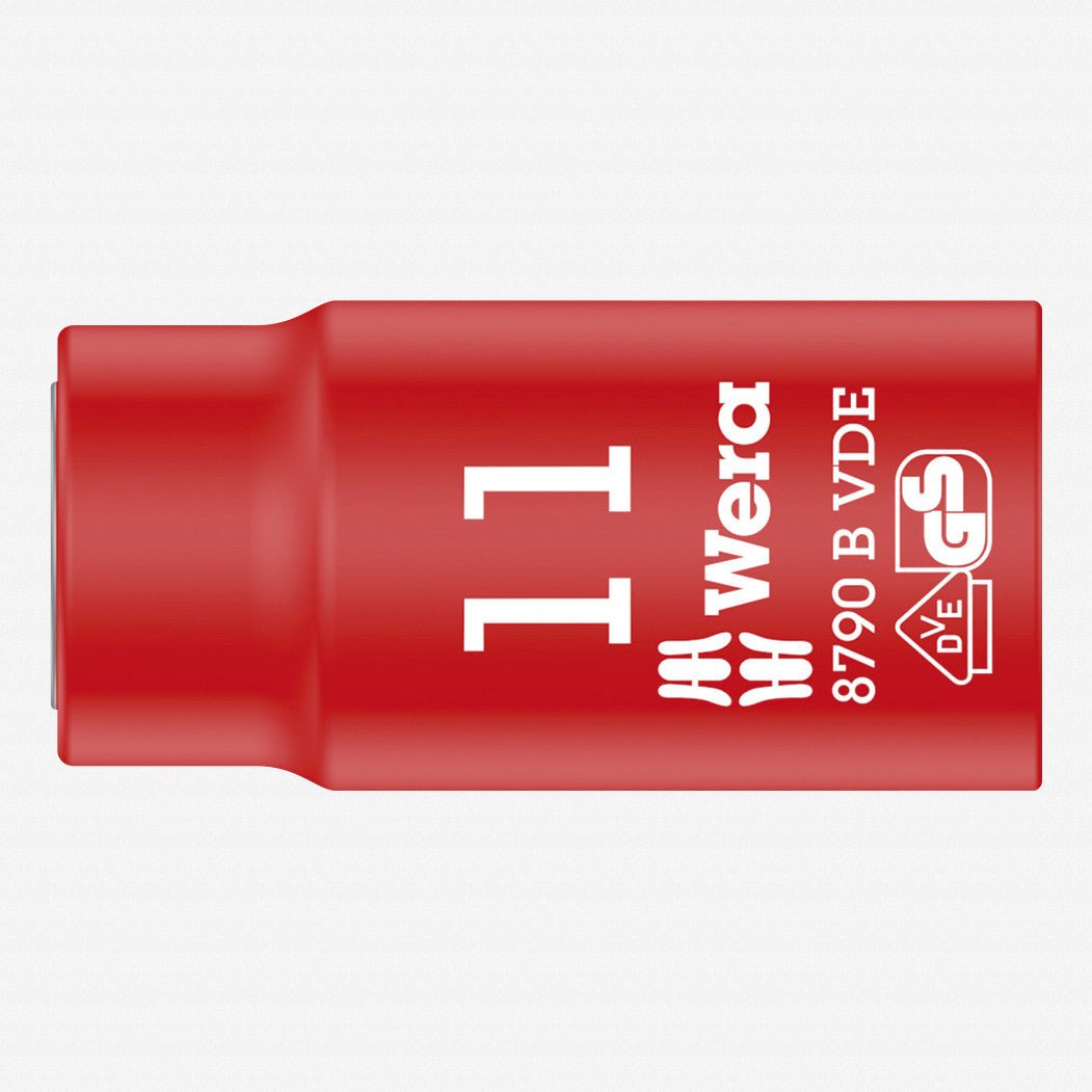 Wera 004955 11 x 3/8" VDE Socket - WR004955 - KC Tool