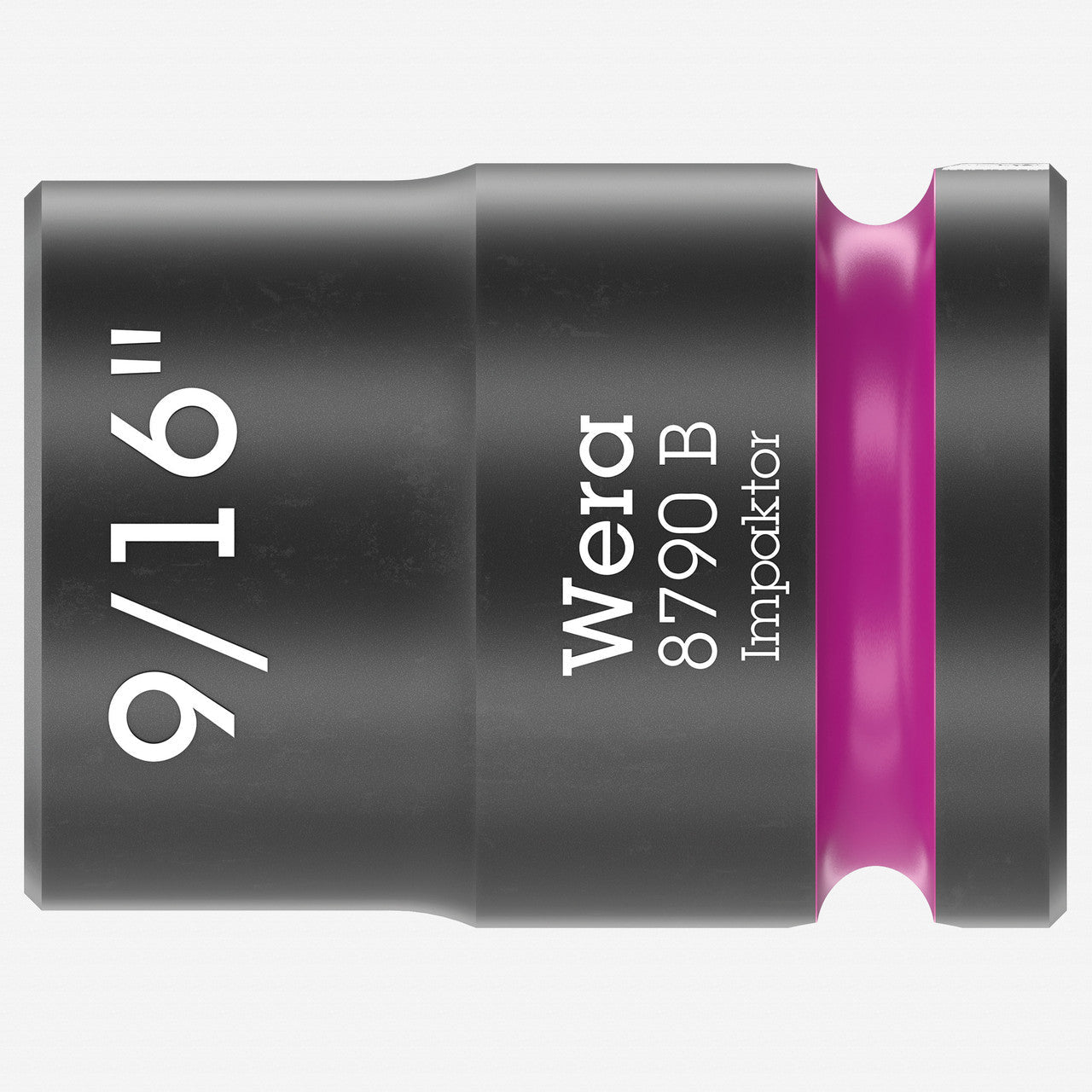 Wera 005519 8790 B 9/16" Impaktor Socket, 3/8" Drive, 6 Point - WR005519 - KC Tool