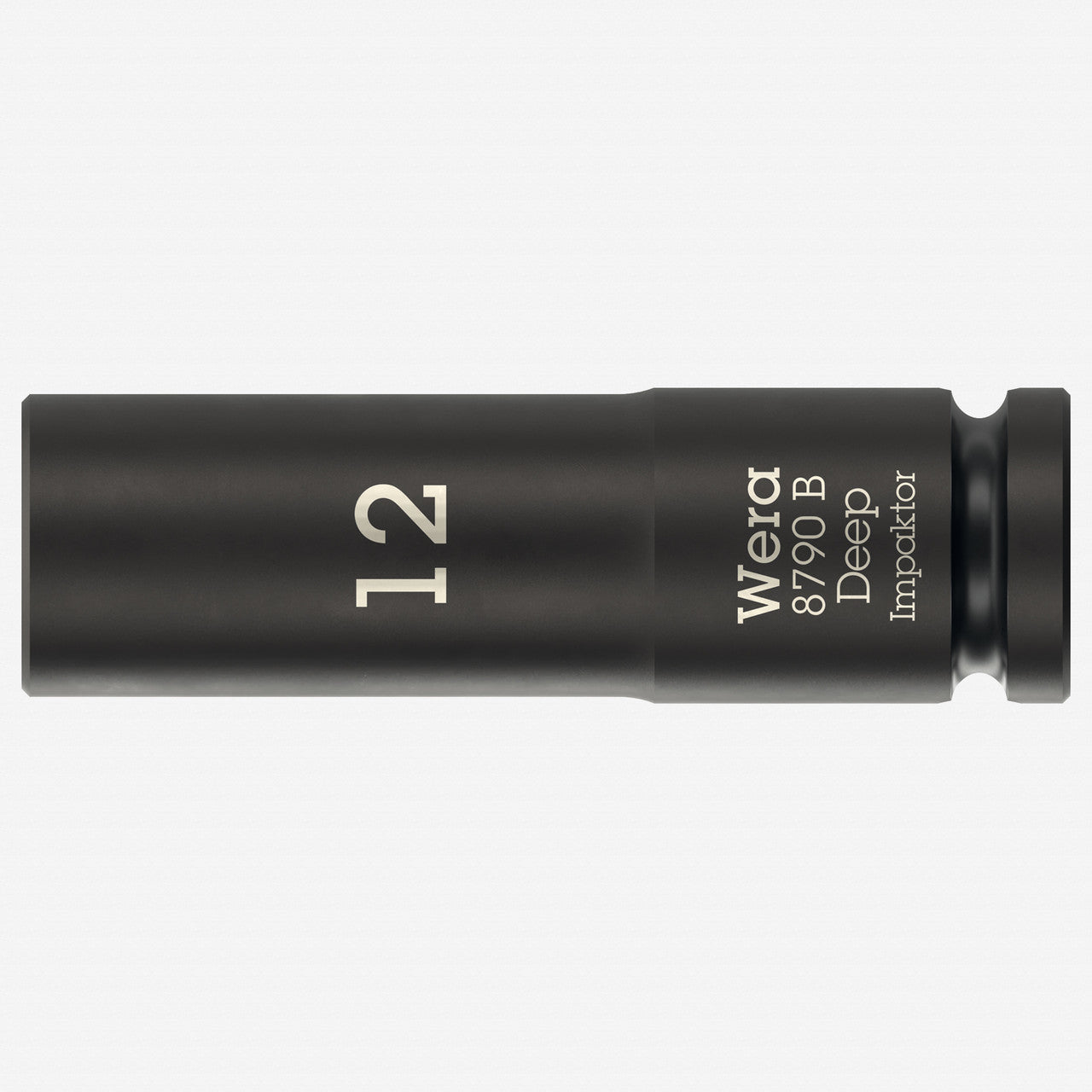 Wera 005553 Metric Impaktor Deep Socket, 3/8" Drive, 6 - Point, 12 mm - WR005553 - KC Tool