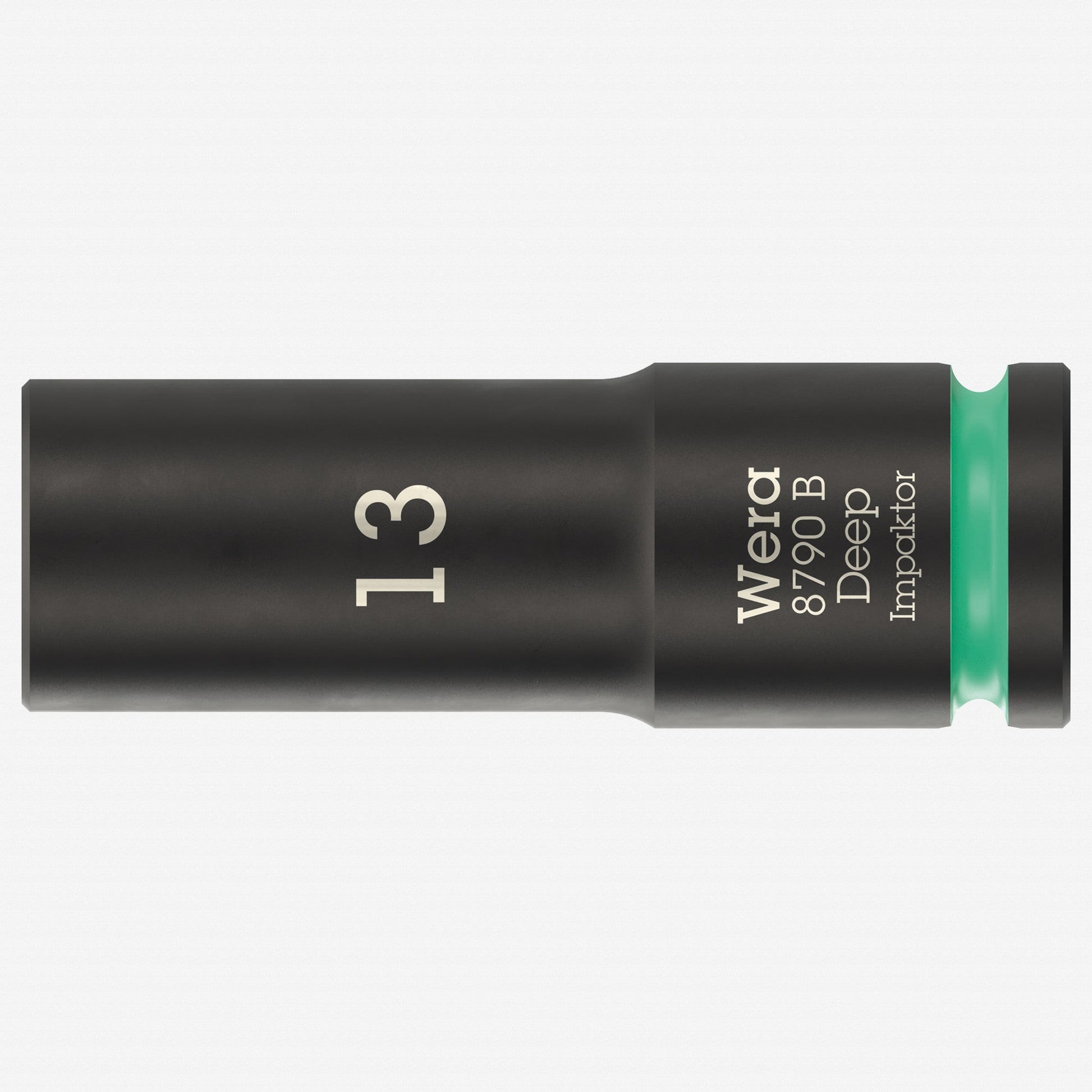 Wera 005554 Metric Impaktor Deep Socket, 3/8" Drive, 6-Point, 13 mm - WR005554 - KC Tool