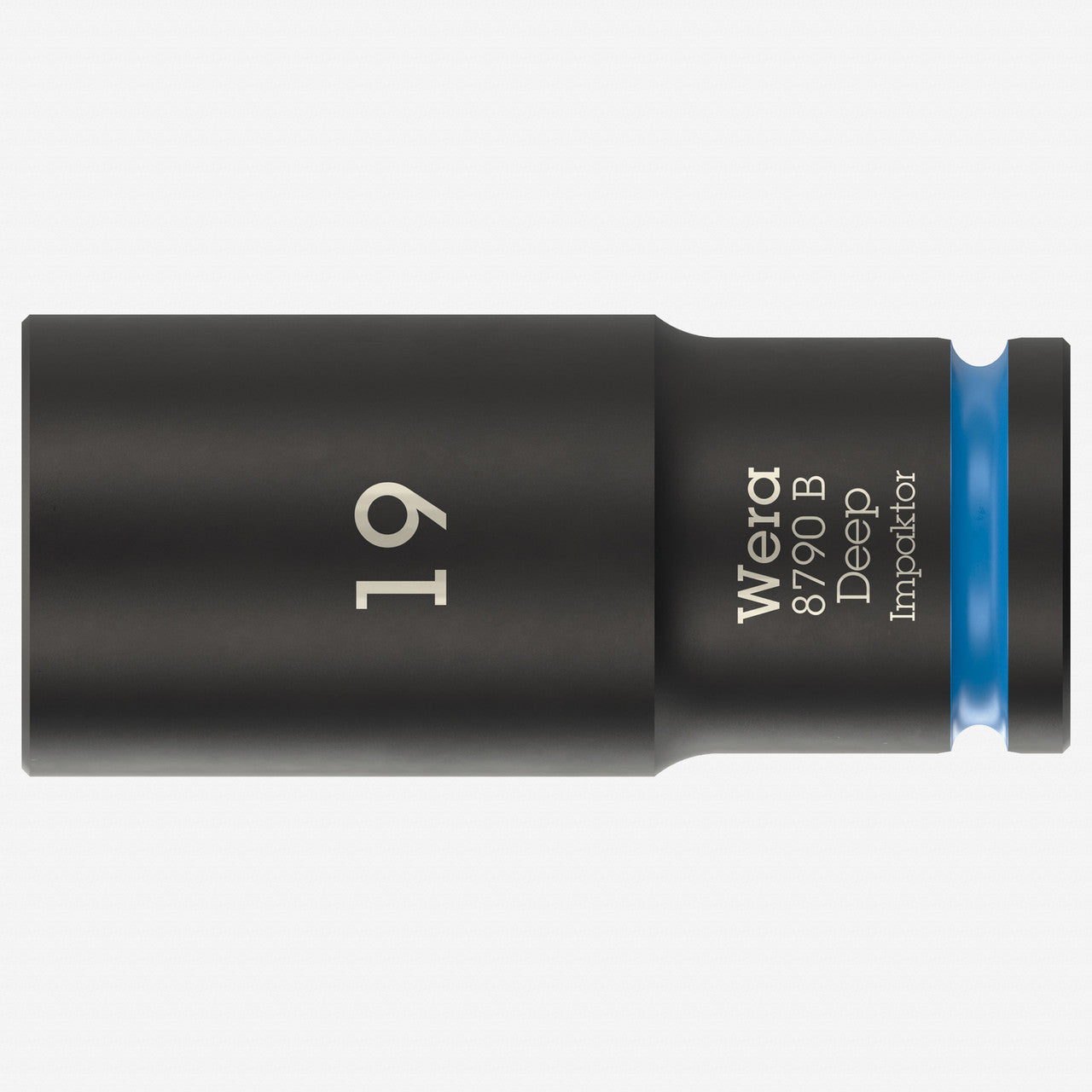 Wera 005560 Metric Impaktor Deep Socket, 3/8" Drive, 6 - Point, 19 mm - WR005560 - KC Tool