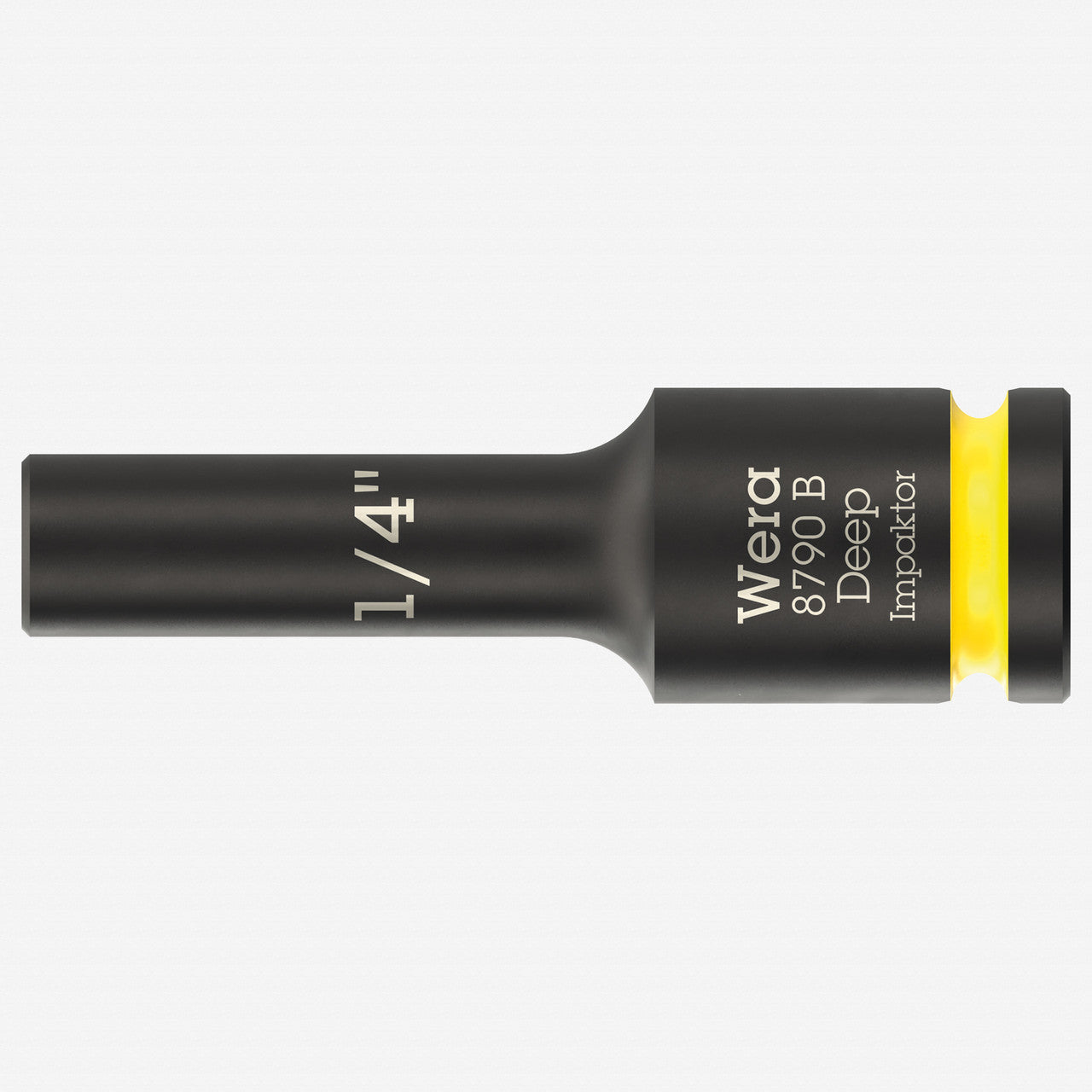 Wera 005564 SAE Impaktor Deep Socket, 3/8" Drive, 6 - Point 1/4" - WR005564 - KC Tool