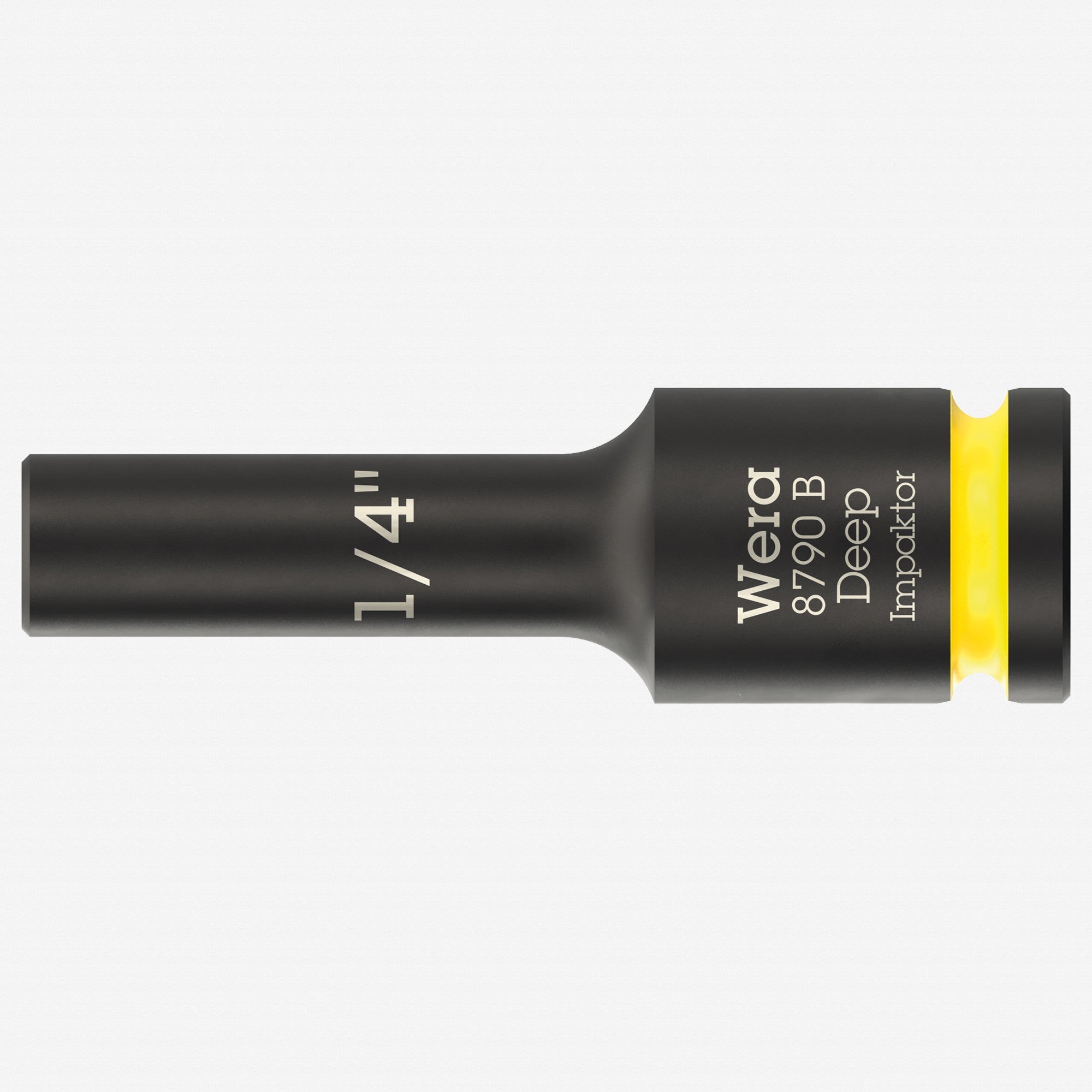 Wera 005564 SAE Impaktor Deep Socket, 3/8" Drive, 6-Point 1/4" - WR005564 - KC Tool