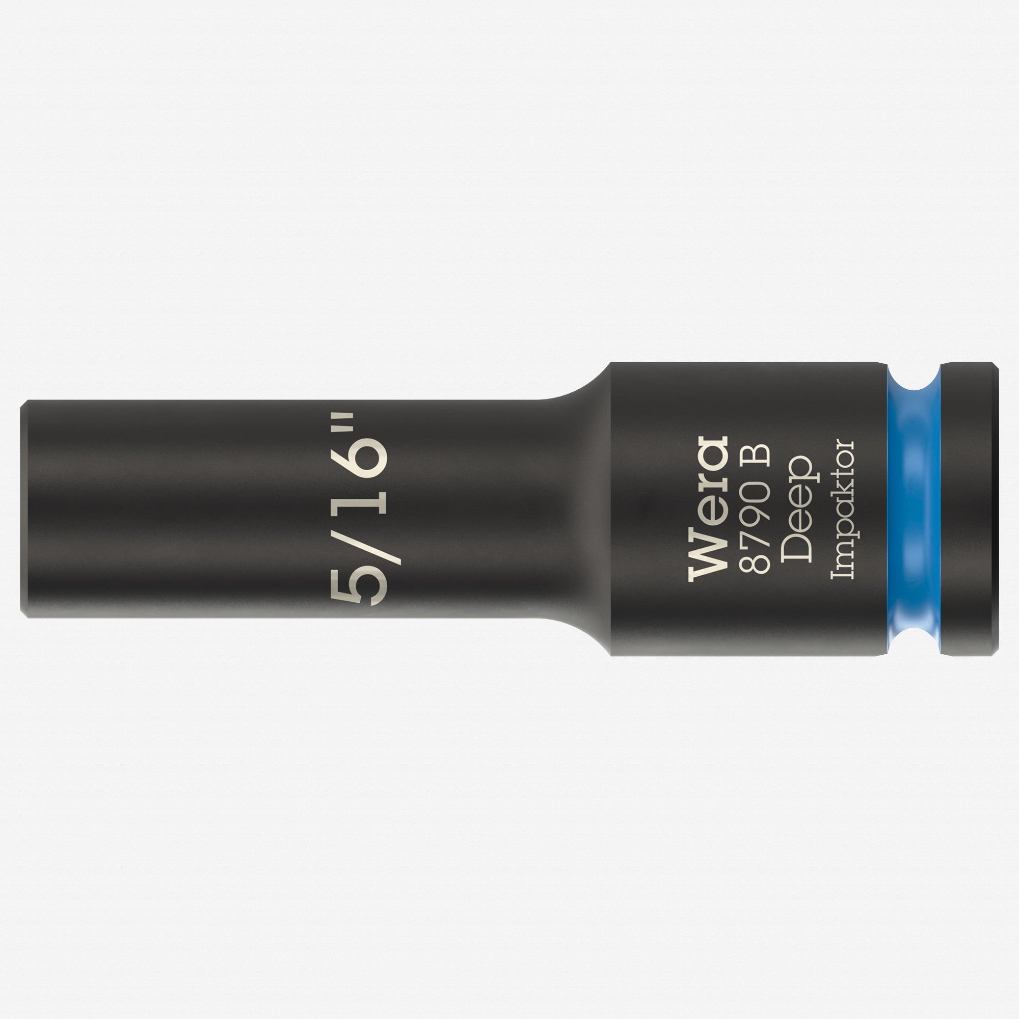 Wera 005565 SAE Impaktor Deep Socket, 3/8" Drive, 6-Point 5/16" - WR005565 - KC Tool