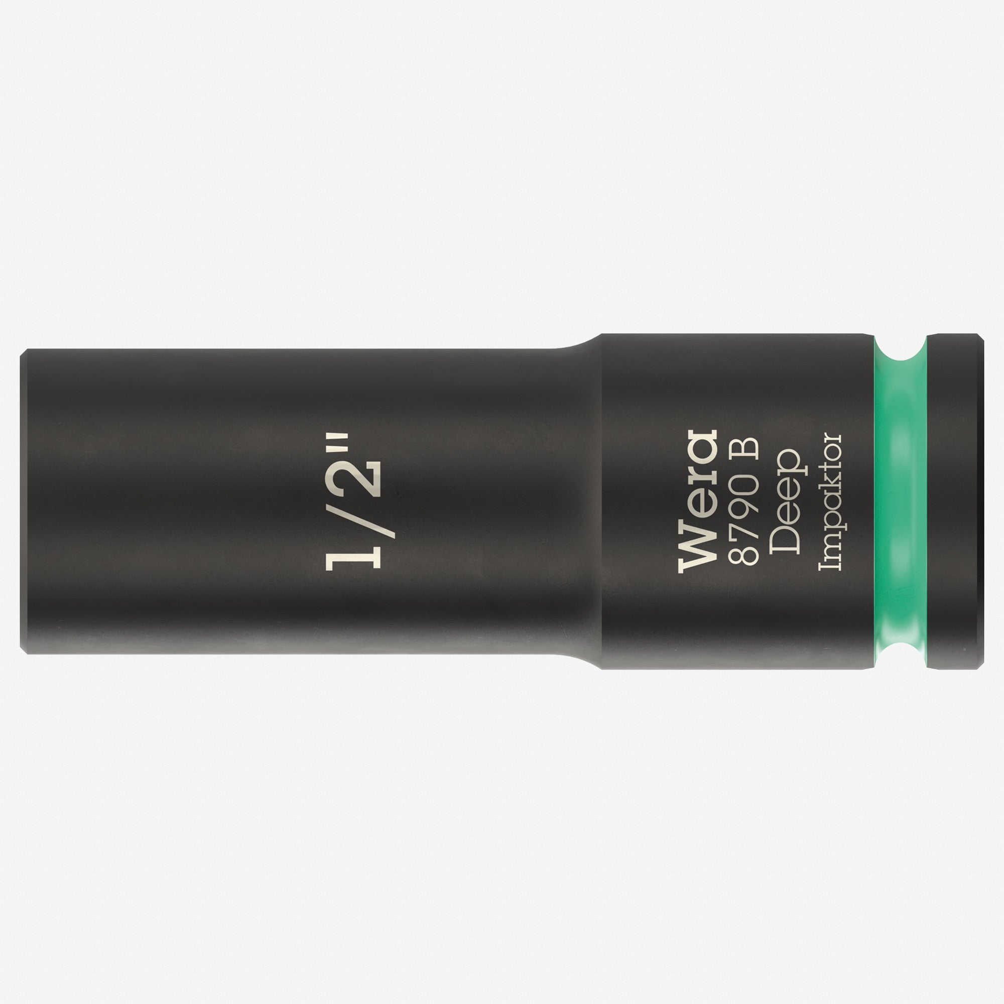 Wera 005568 SAE Impaktor Deep Socket, 3/8" Drive, 6-Point 1/2" - WR005568 - KC Tool