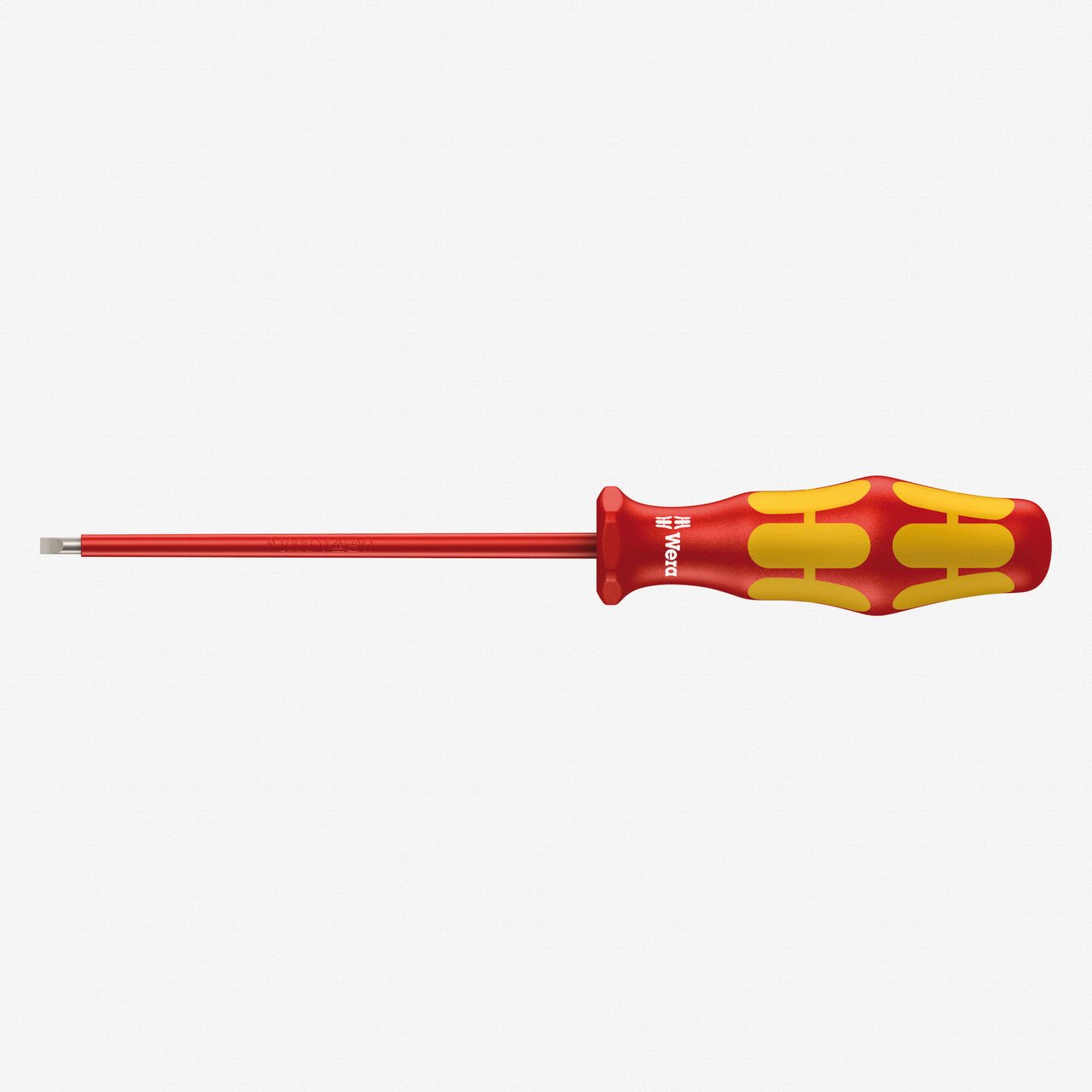 Wera 006105 Kraftform Plus VDE Slotted Screwdriver, 3.0 x 100mm - WR006105 - KC Tool