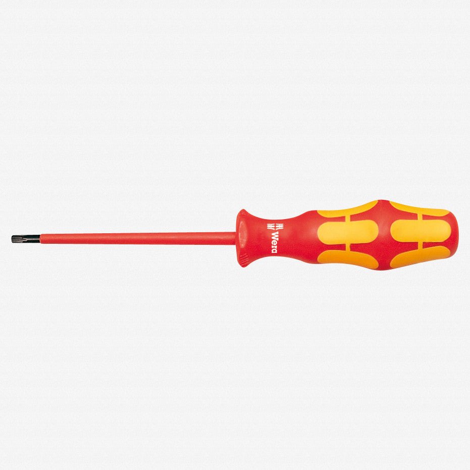 Wera 006182 VDE Kraftform Plus VDE Torx Screwdriver, T6 x 80mm - WR006182 - KC Tool