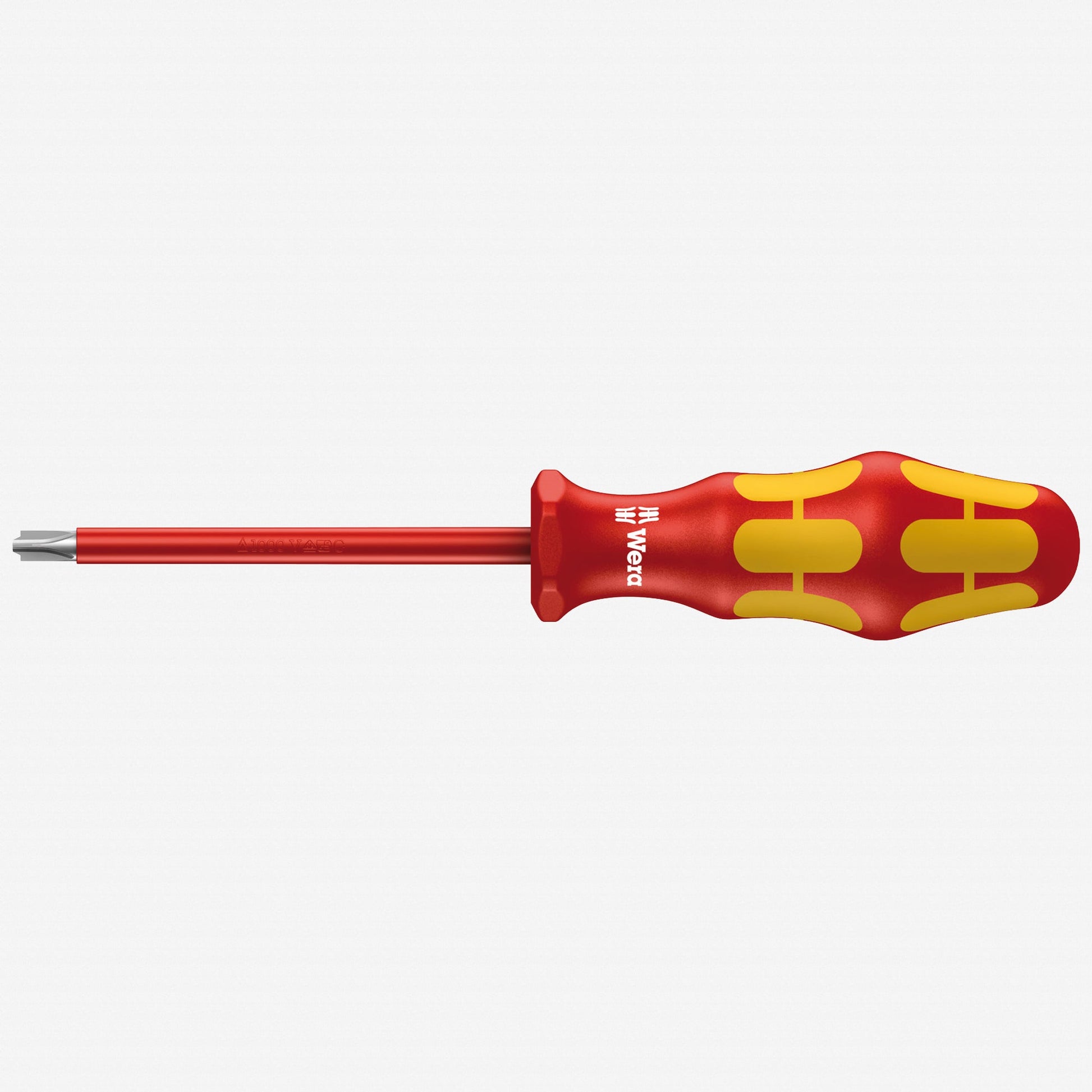 Wera 006380 Kraftform Plus VDE PlusMinus (Phillips/Slotted) Screwdriver, 1 x 80mm - WR006380 - KC Tool