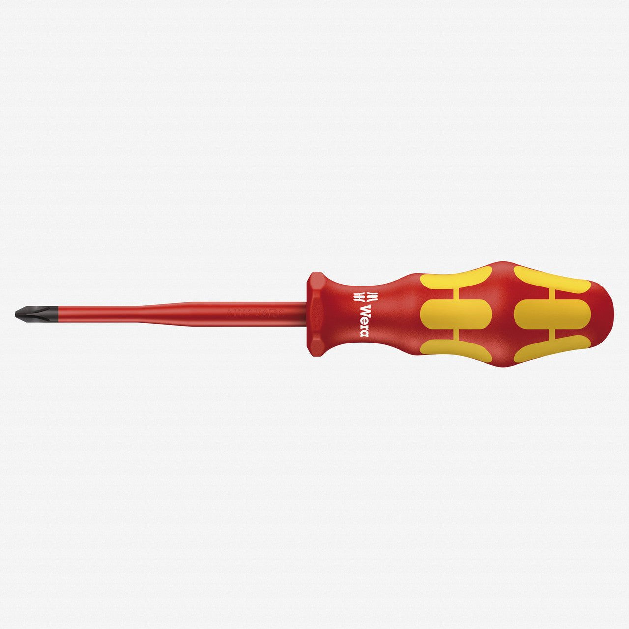 Wera 006455 Kraftform Plus VDE PlusMinus (Phillips/Slotted) Slim Screwdriver, 1 x 80mm - WR006455 - KC Tool