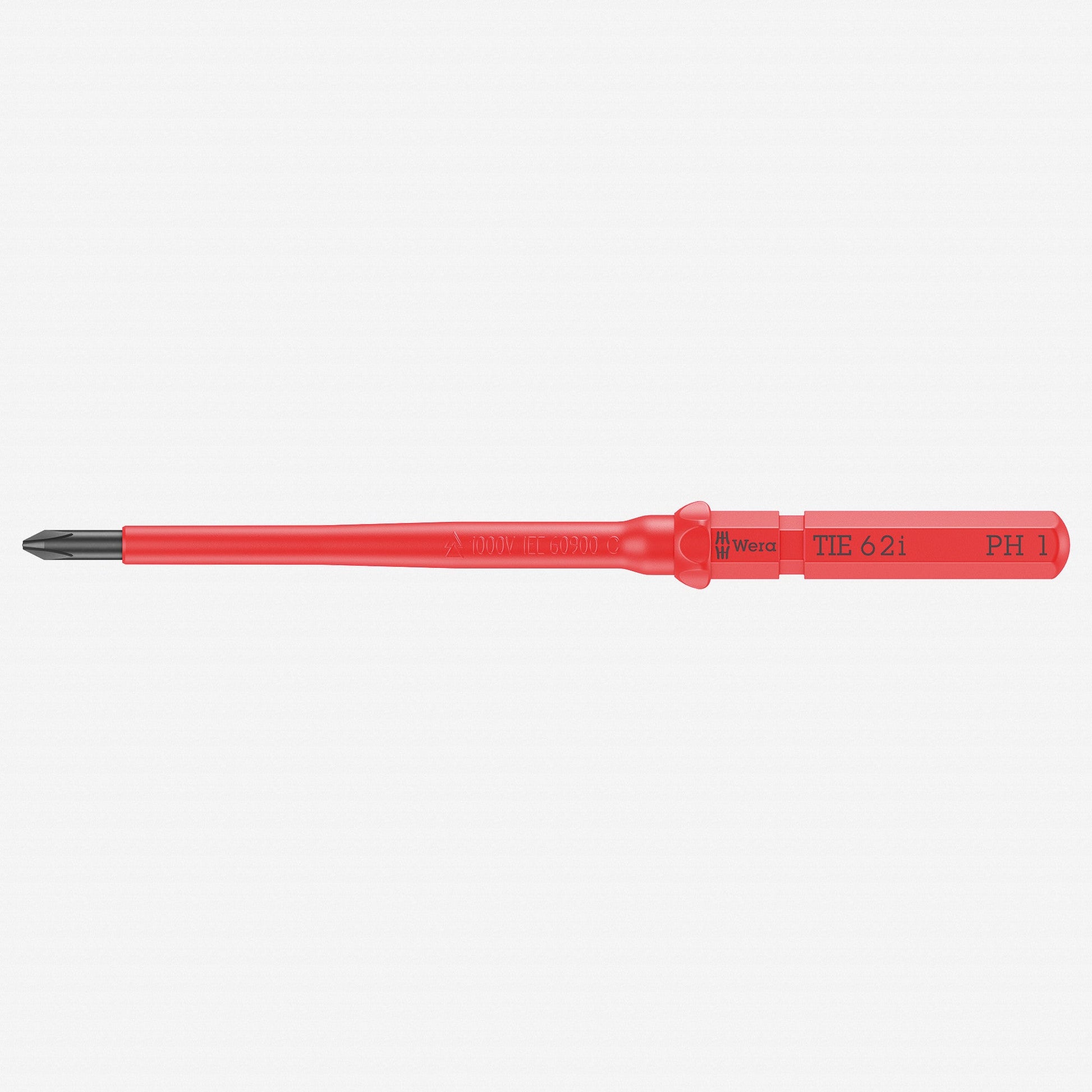 Wera 006510 KK VDE 62 i Insulated Blade for Phillips Screws, PH 1 x 157 mm - WR006510 - KC Tool