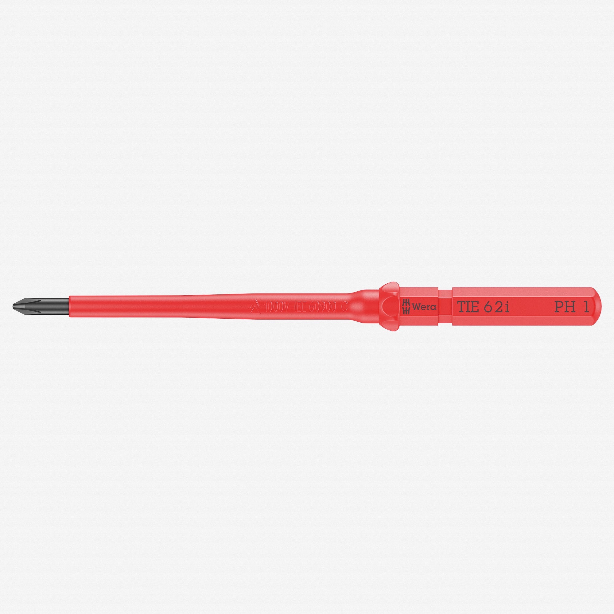 Wera 006510 KK VDE 62 i Insulated Blade for Phillips Screws, PH 1 x 157 mm - WR006510 - KC Tool