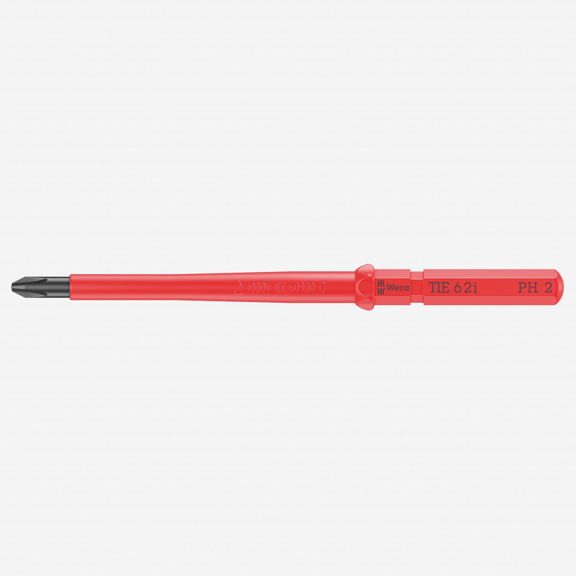 Wera 006511 KK VDE 62 i Insulated Blade for Phillips Screws, PH 2 x 157 mm - WR006511 - KC Tool