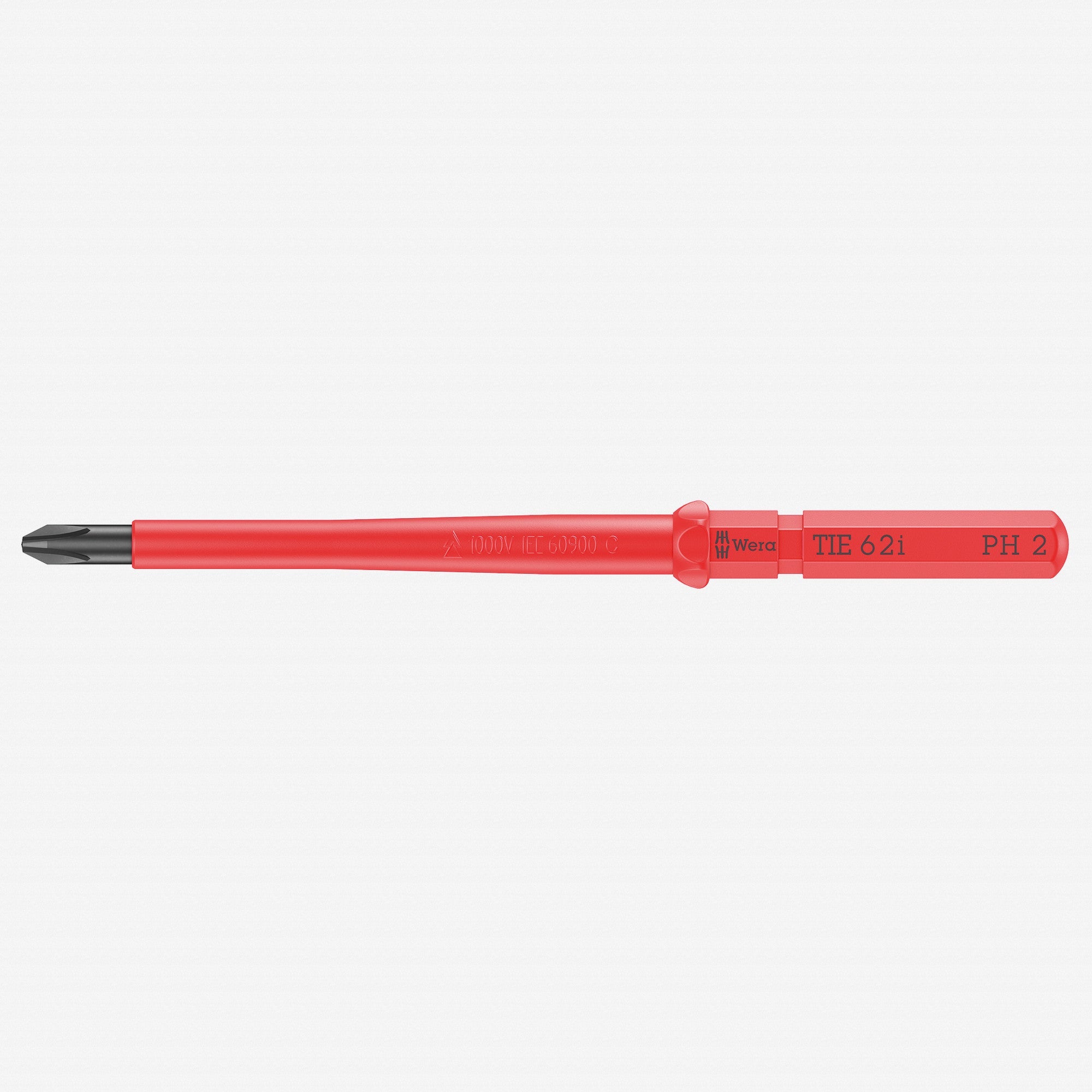 Wera 006511 KK VDE 62 i Insulated Blade for Phillips Screws, PH 2 x 157 mm - WR006511 - KC Tool