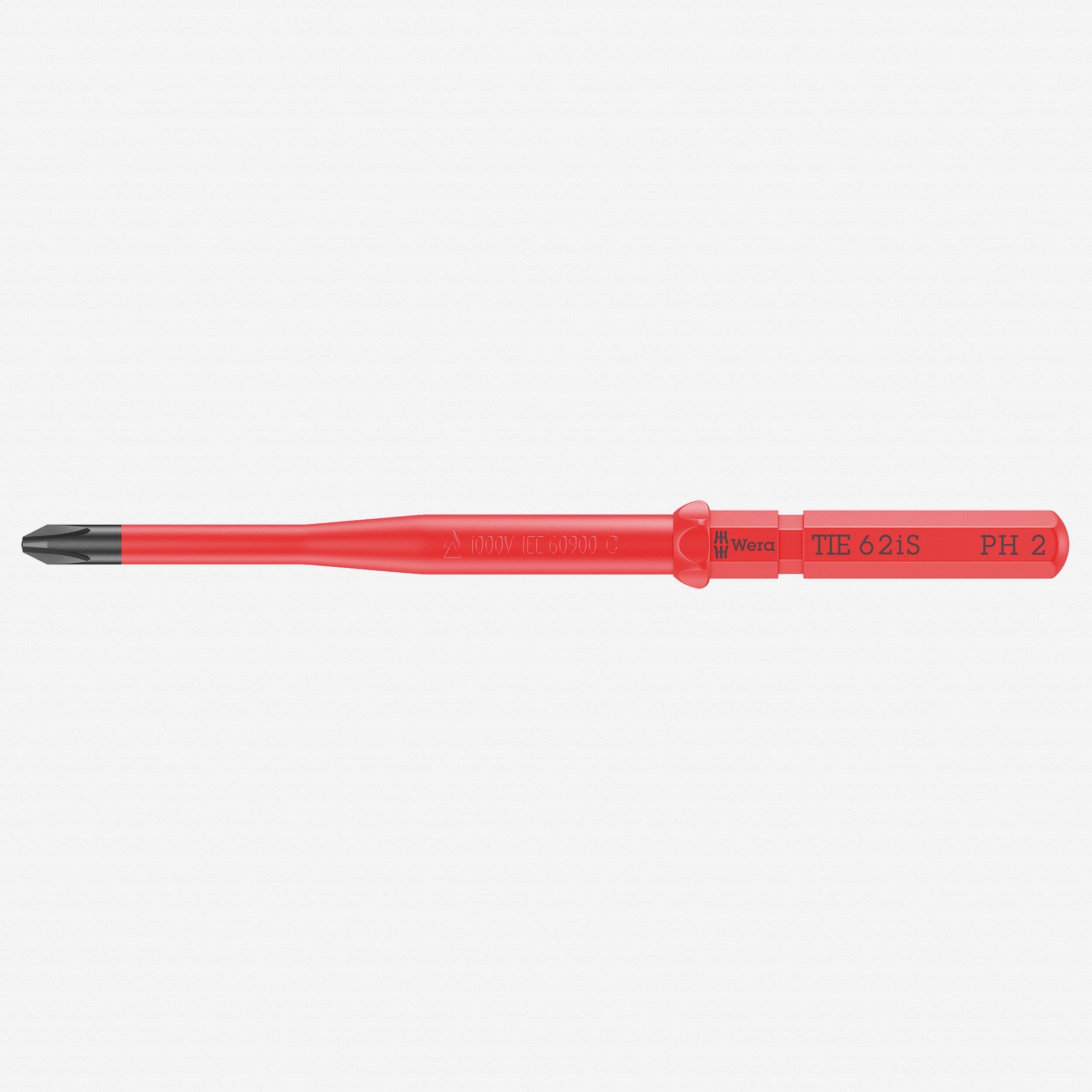 Wera 006513 KK VDE 62 iS Insulated Blade for Phillips Screws, PH 2 x 157 mm - WR006513 - KC Tool