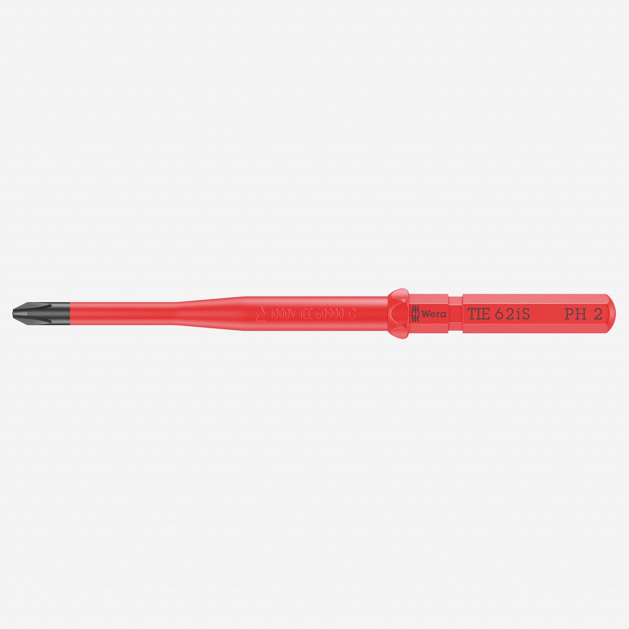 Wera 006513 KK VDE 62 iS Insulated Blade for Phillips Screws, PH 2 x 157 mm - WR006513 - KC Tool