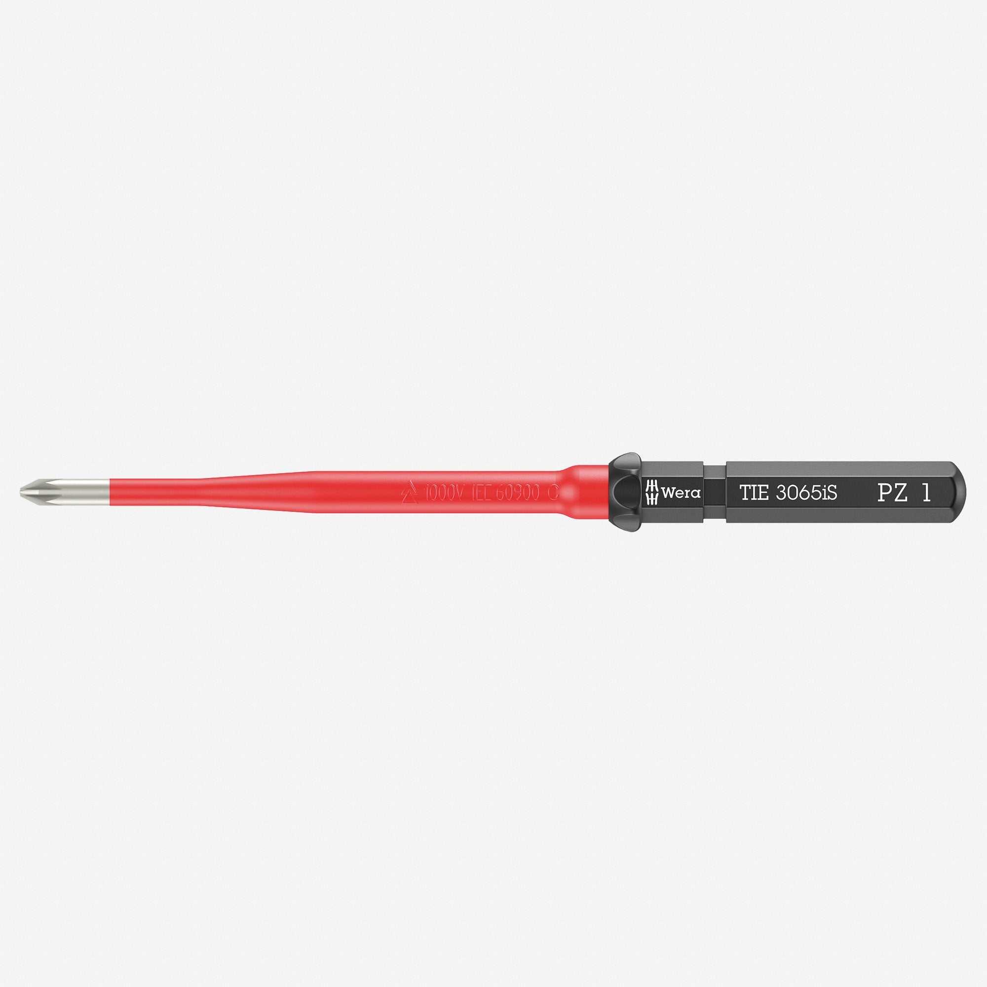 Wera 006526 KK VDE 65 iS Interchangeable Blade for Pozidriv Screws, PZ 1 x 157 mm - WR006526 - KC Tool