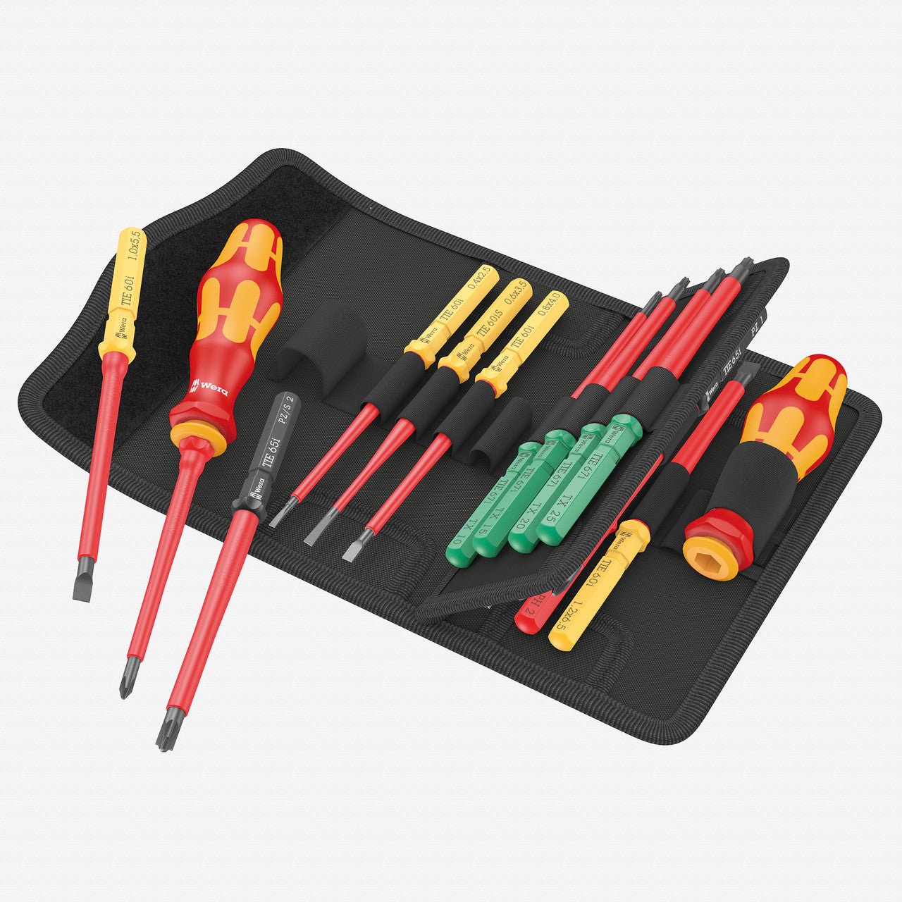 Wera 006611 Kraftform Kompakt VDE 17 Universal 1 Tool Finder Set, 17 Pieces - WR006611 - KC Tool