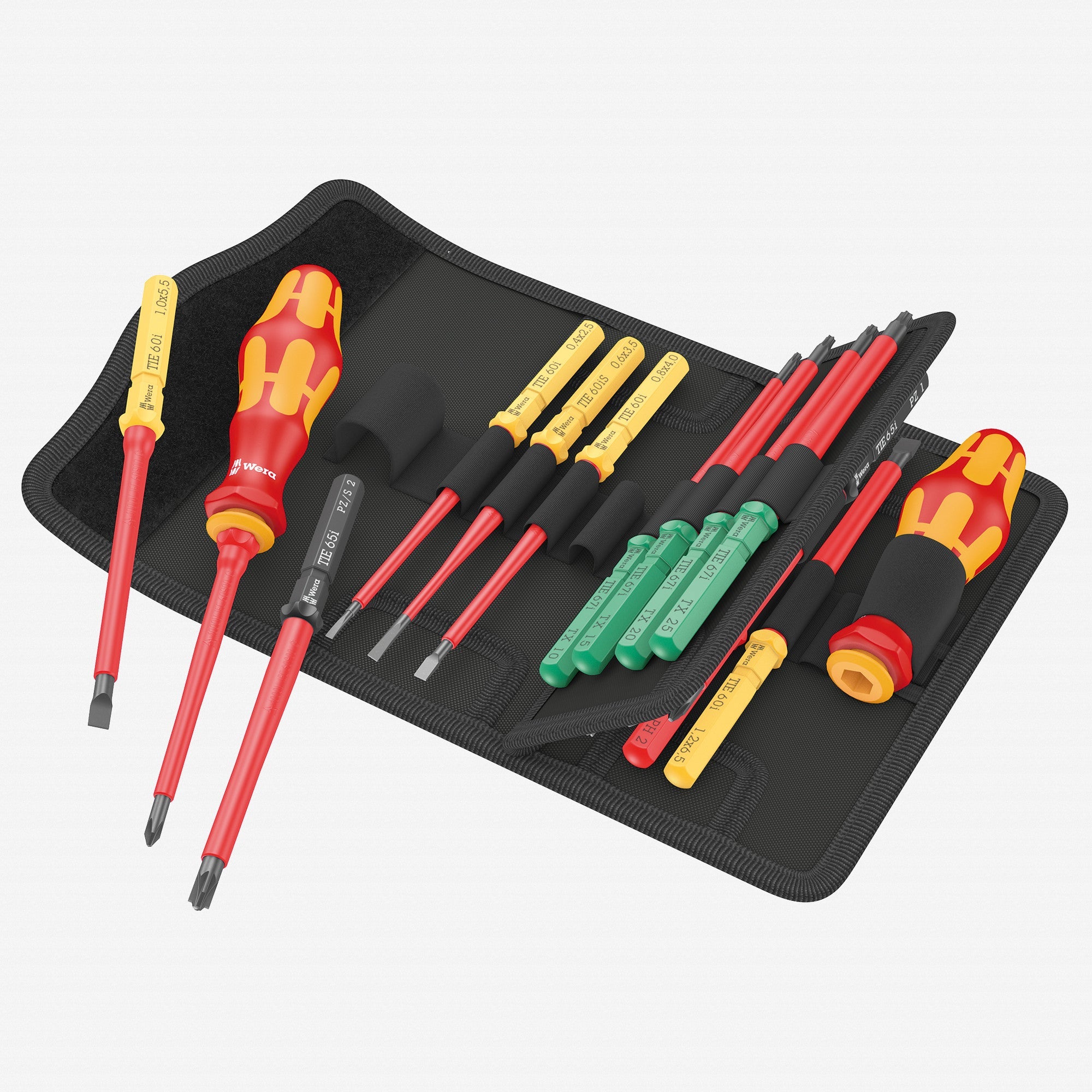メンテナンス wera tool finder Wera 006611 Kraftform Kompakt VDE 17 Universal 1 Tool Finder Set