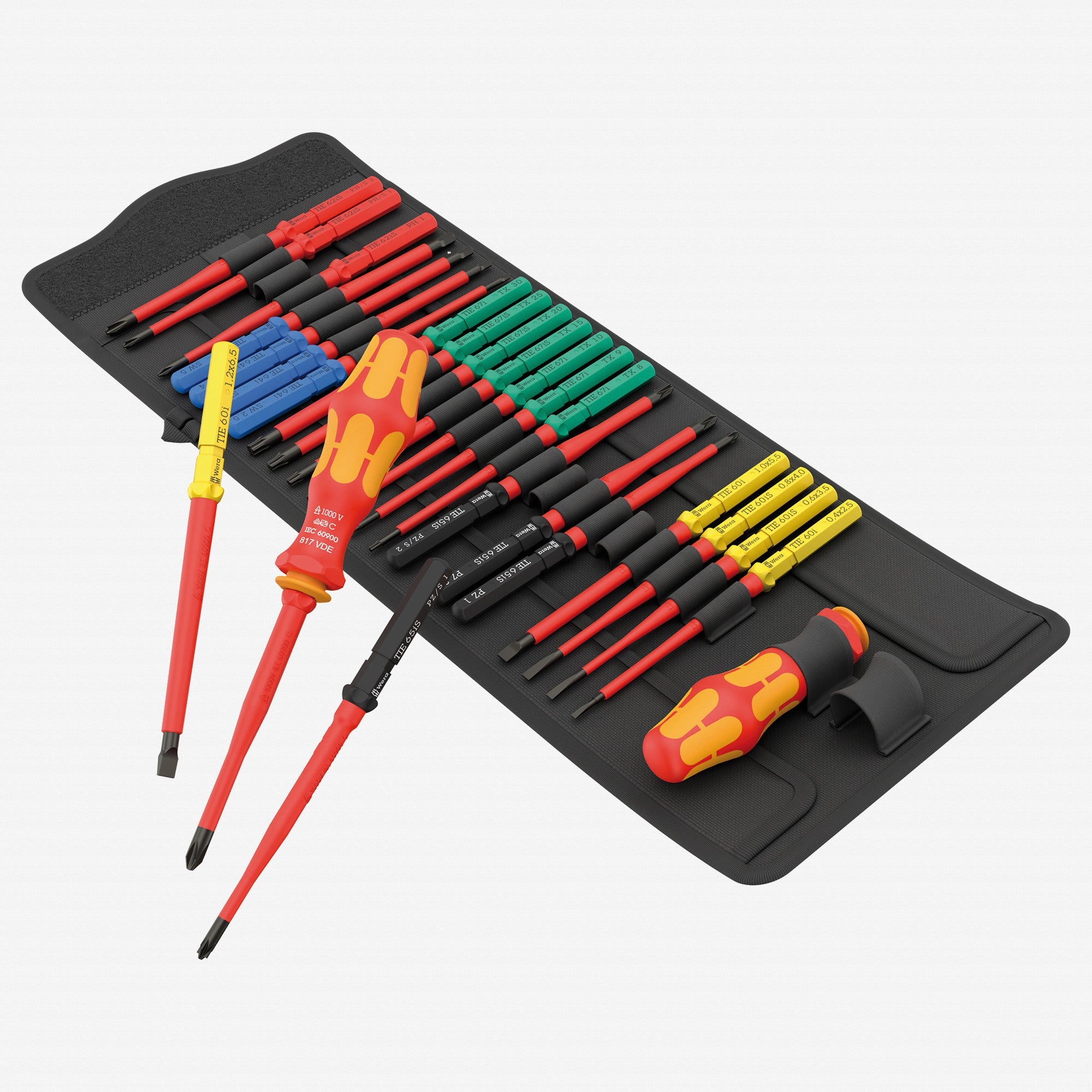 Wera 006617 Kraftform Kompakt VDE Big Pack 1 Set, 26 Pieces - WR006617 - KC Tool