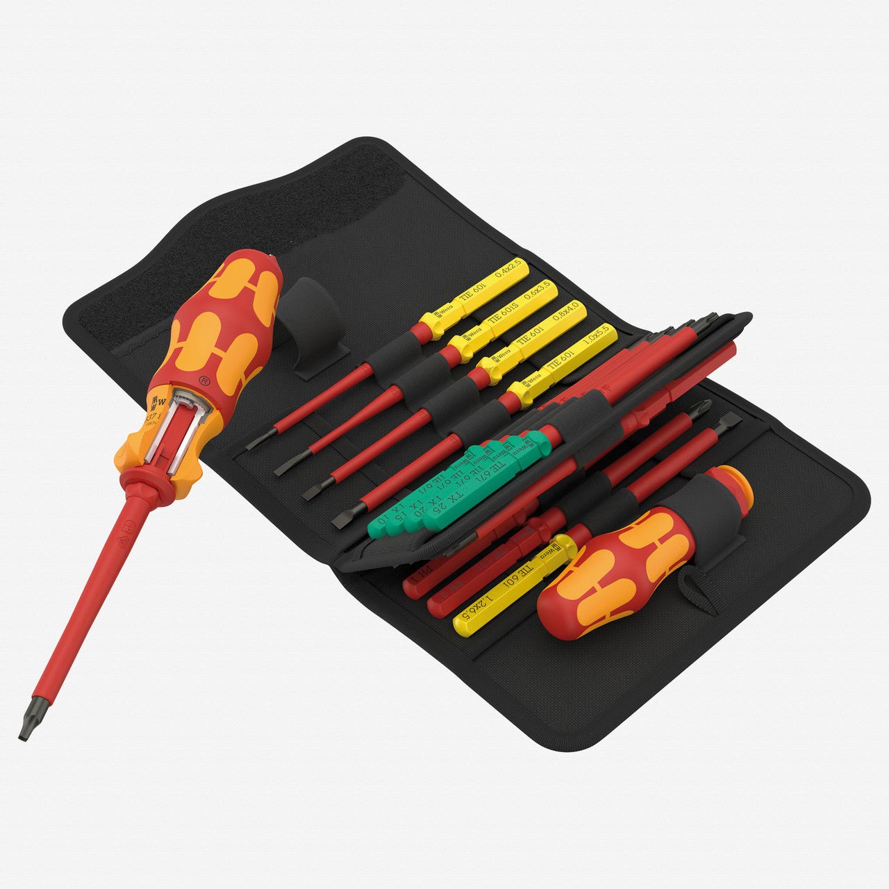 Wera 006619 Kraftform Kompakt VDE 17 RA Imperial 1 Set, 17 Pieces - WR006619 - KC Tool