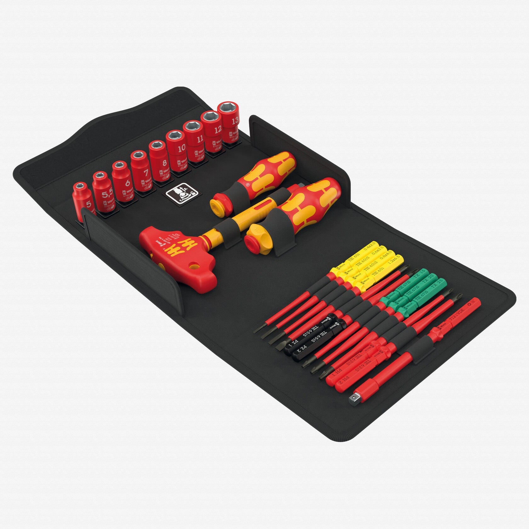 Wera 006632 Kraftform Kompakt VDE 24 Allrounder Set 1, 25 Pieces - WR006632 - KC Tool