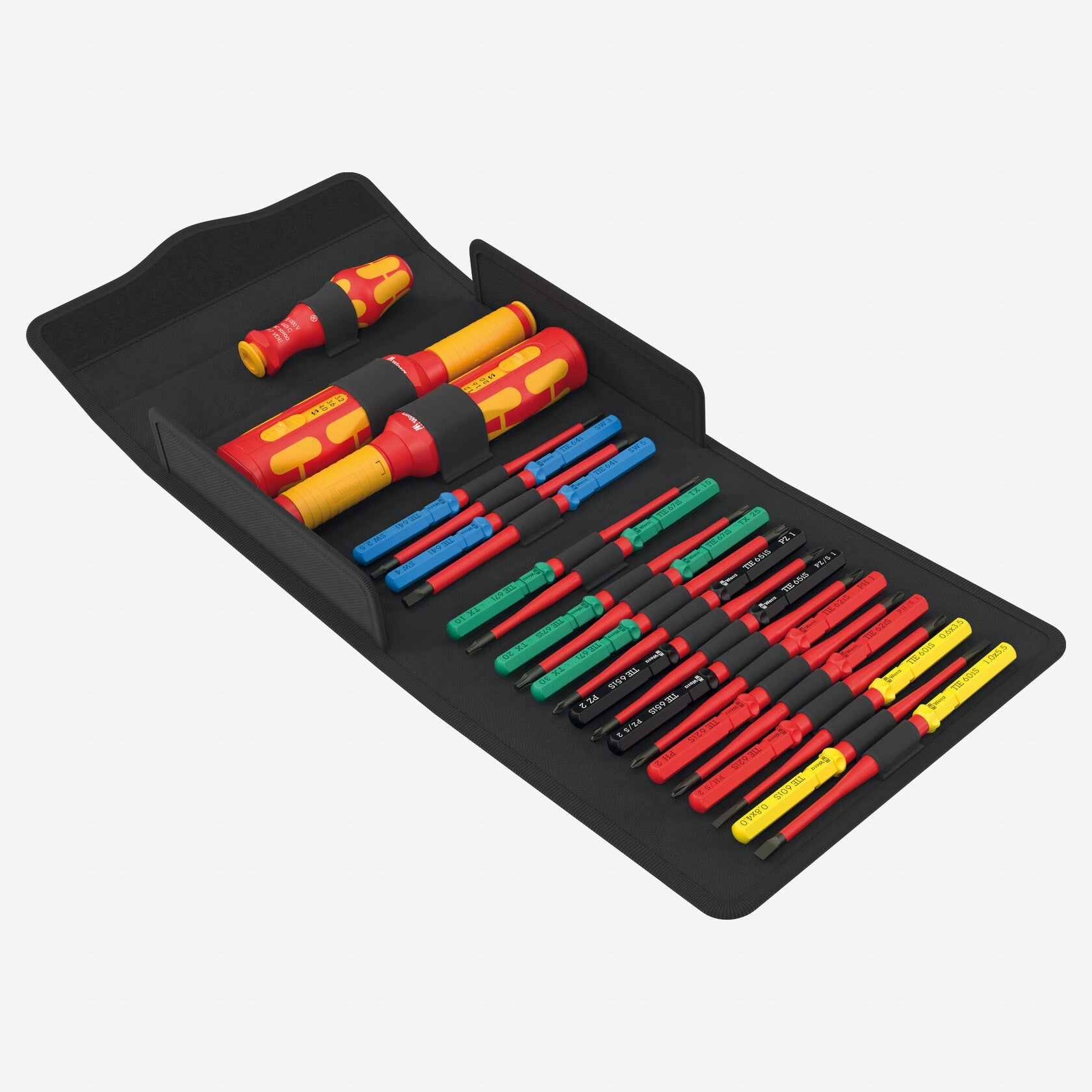 Wera 006633 Kraftform Kompakt VDE Safe-Torque Speed Control Cabinet Set 1 - WR006633 - KC Tool