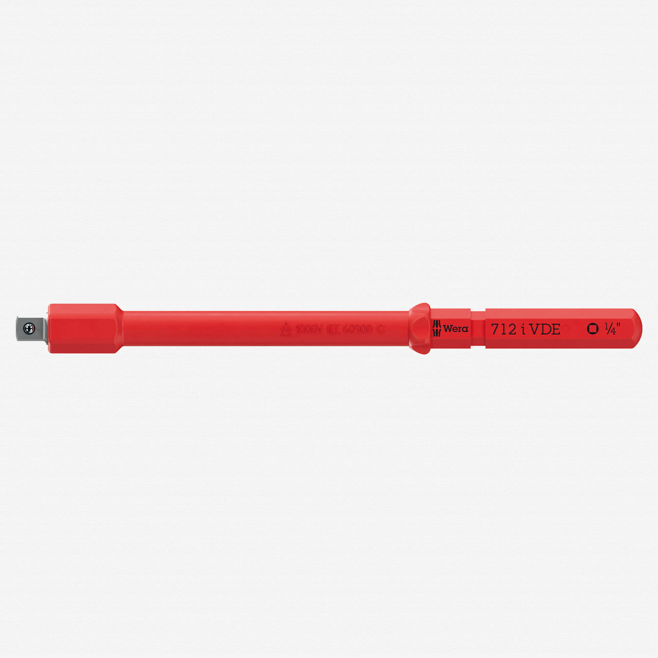 Wera 006642 Kraftform Kompakt A VDE Insulated 712 i Adapter Blade, 1/4" Square Drive - WR006642 - KC Tool