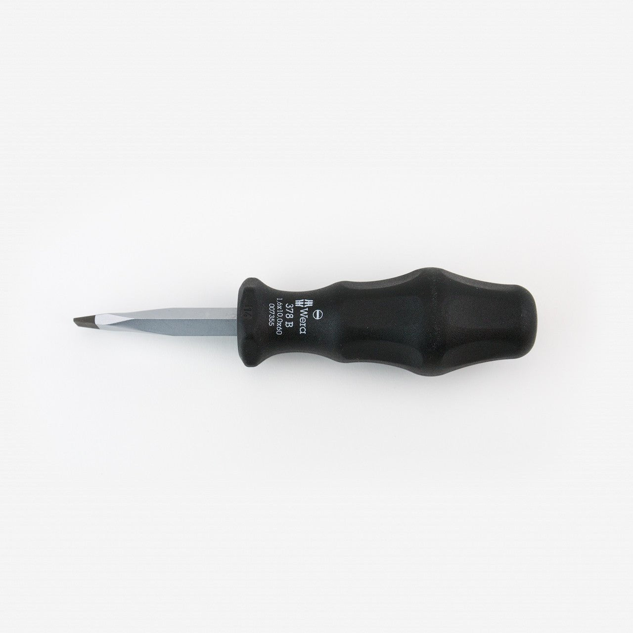 Wera 007355 10 x 60mm Kraftform Plus Slotted Screwdriver - Square Blade - WR007355 - KC Tool