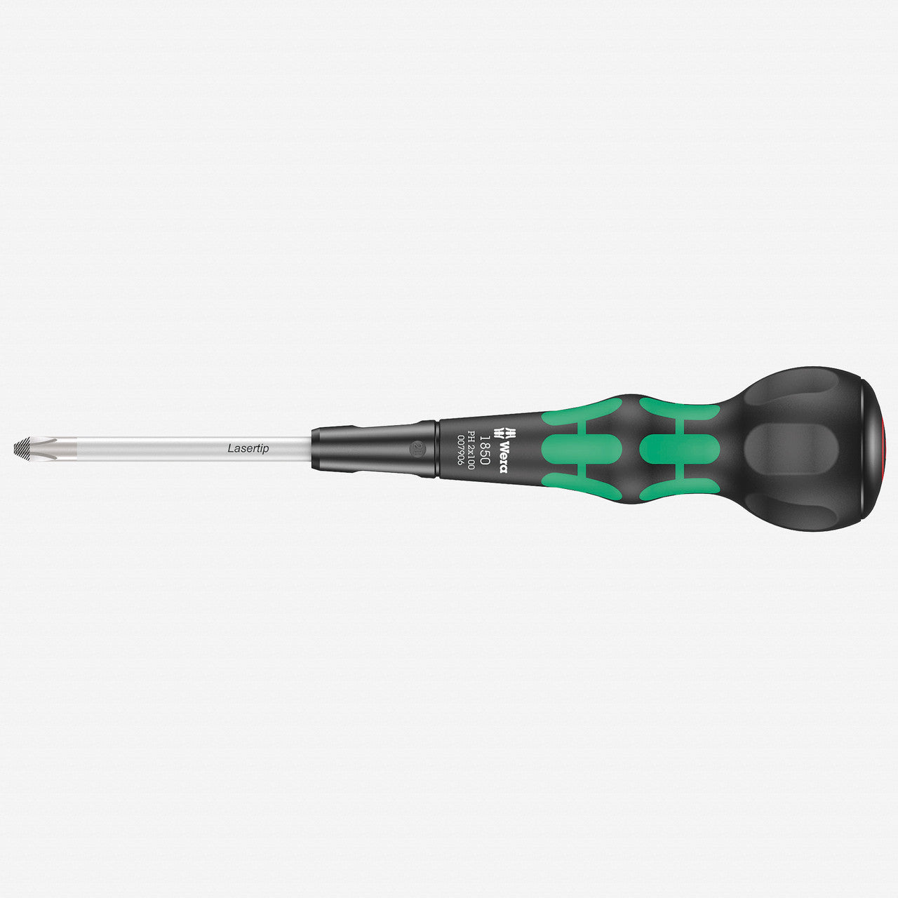 Wera 007906 Kraftform Ball - Grip Phillips Screwdriver, PH 2 x 100 mm - WR007906 - KC Tool