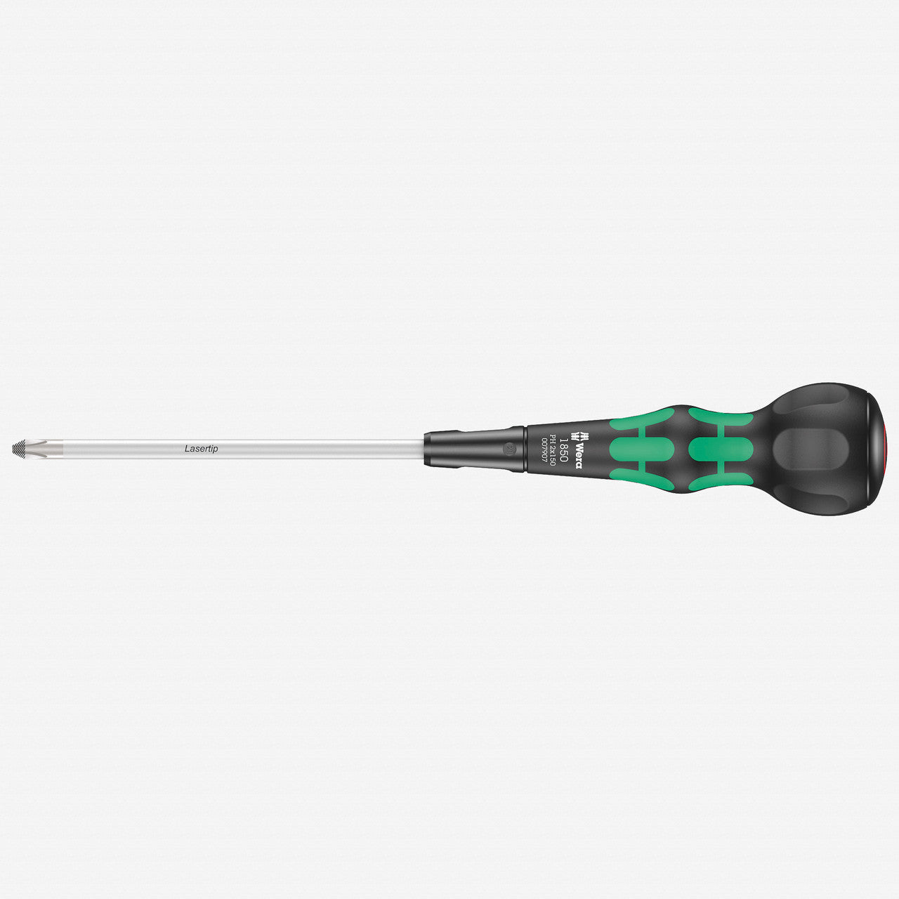 Wera 007907 Kraftform Ball - Grip Phillips Screwdriver, PH 2 x 150 mm - WR007907 - KC Tool
