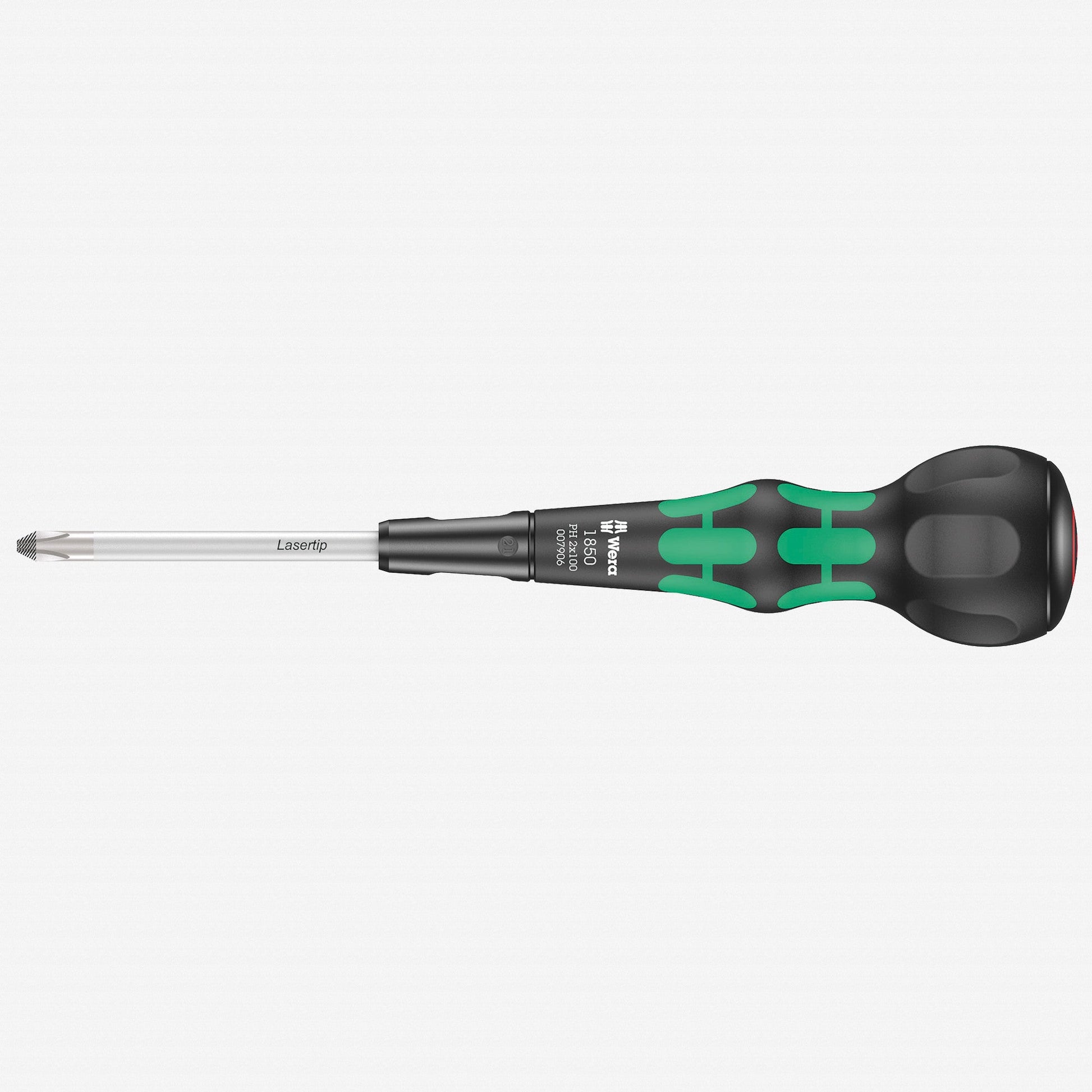 Wera 007908 Kraftform Ball-Grip Phillips Screwdriver, PH 3 x 150 mm - WR007908 - KC Tool