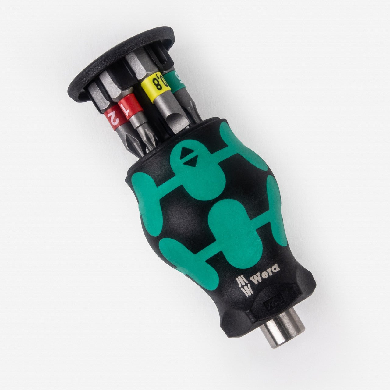 Wera 008873 Kraftform Kompakt Stubby 1 with PH/TX/SL Bit Storage - WR008873 - KC Tool