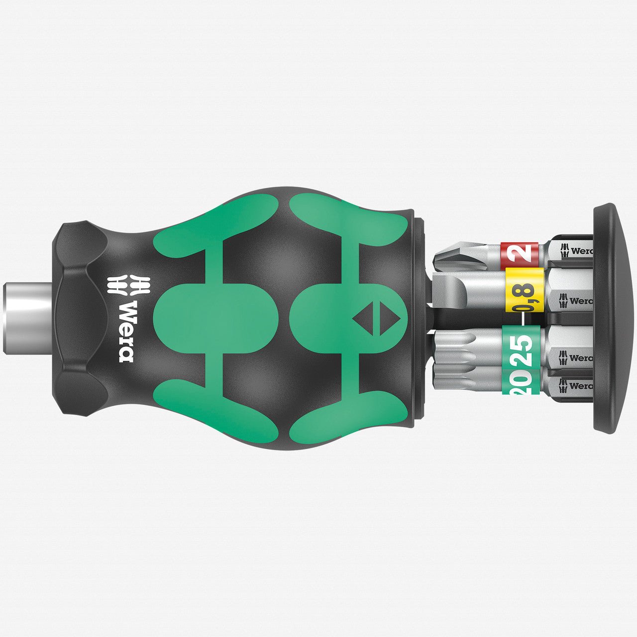Wera 008873 Kraftform Kompakt Stubby 1 with PH/TX/SL Bit Storage - WR008873 - KC Tool