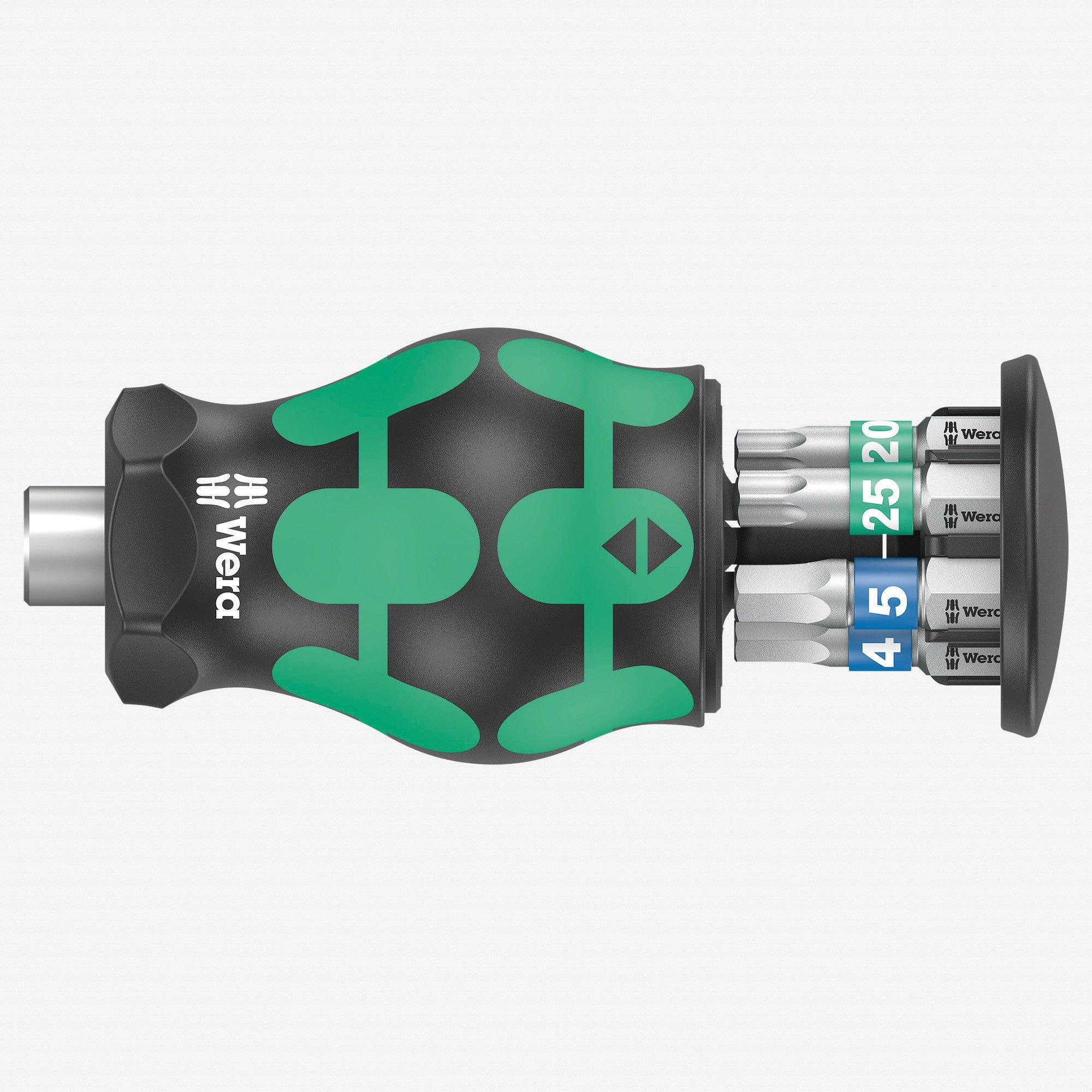 Wera 008875 Kraftform Kompakt Stubby 3 with TORX®/Hex Bit Storage - WR008875 - KC Tool