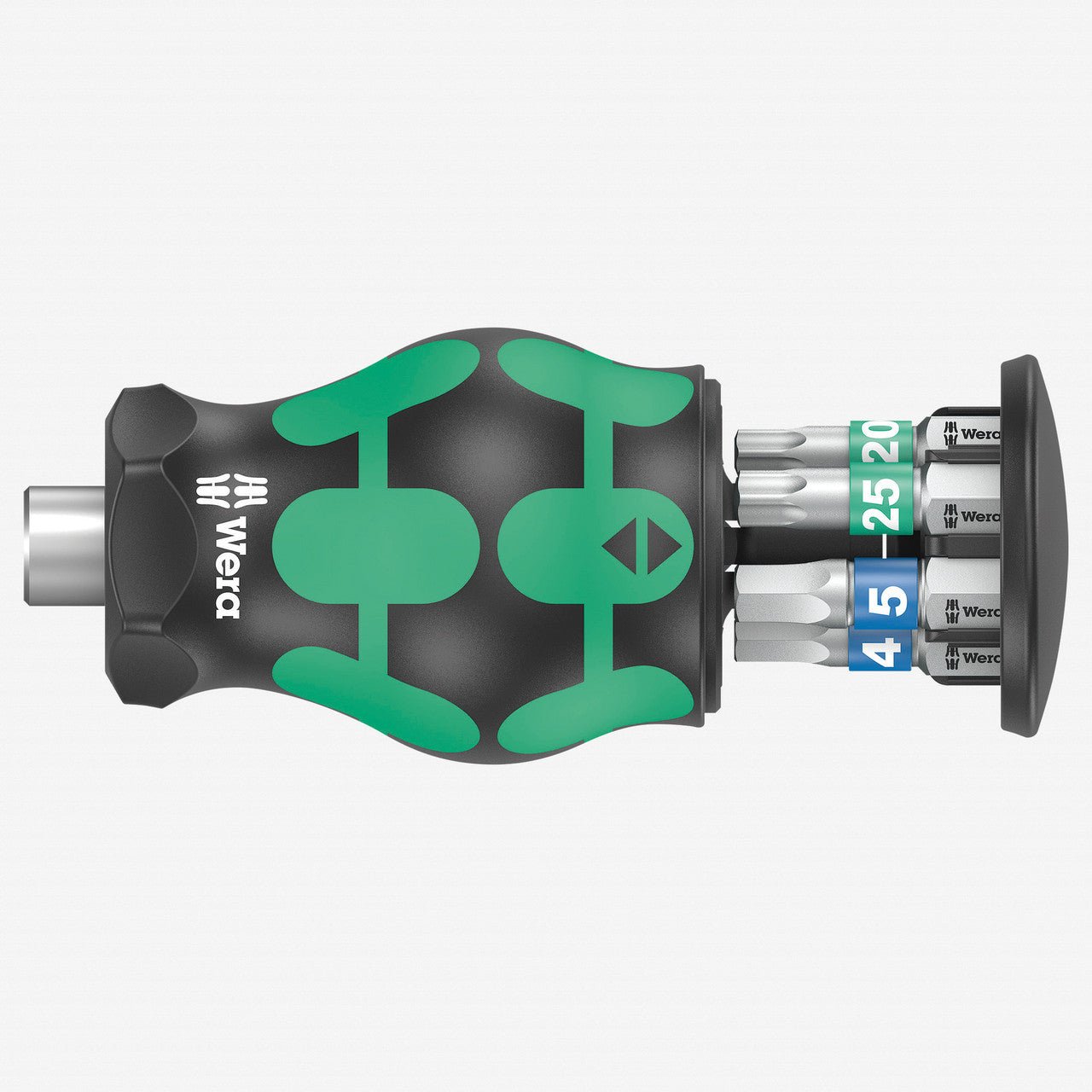 Wera 008875 Kraftform Kompakt Stubby 3 with Torx/Hex Bit Storage - WR008875 - KC Tool